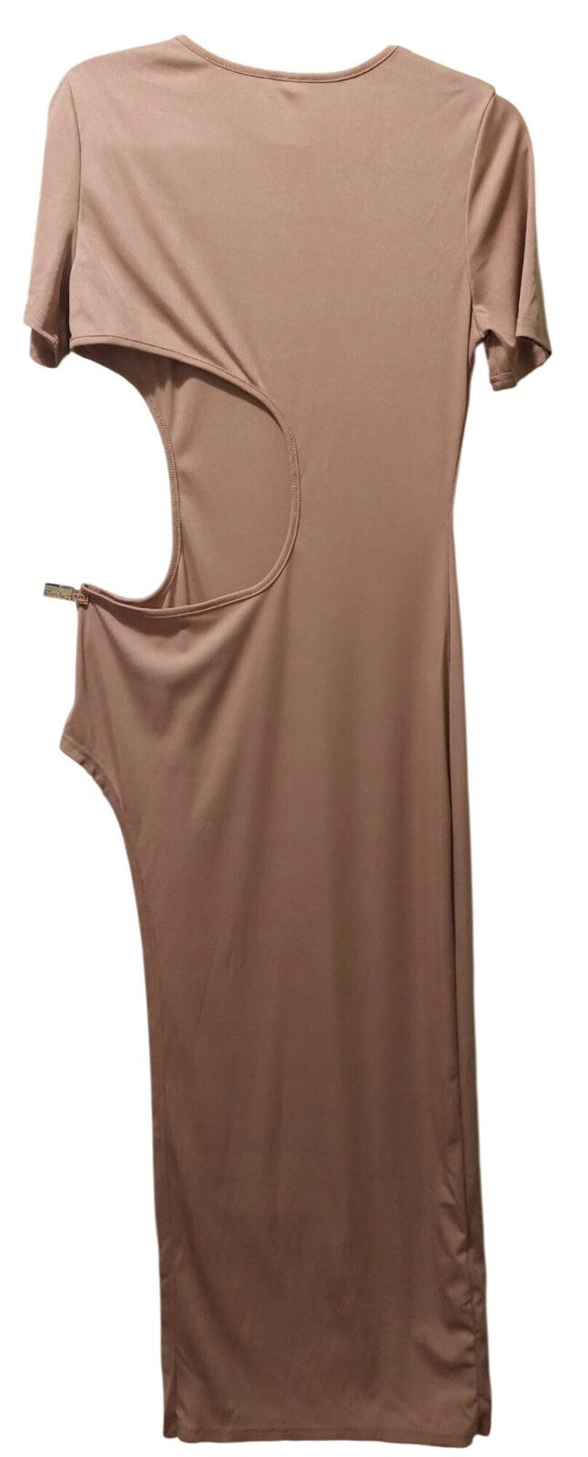 NWT Commense XL Womens Two-Piece Tan  Dress & Shorts Set W/ Belt