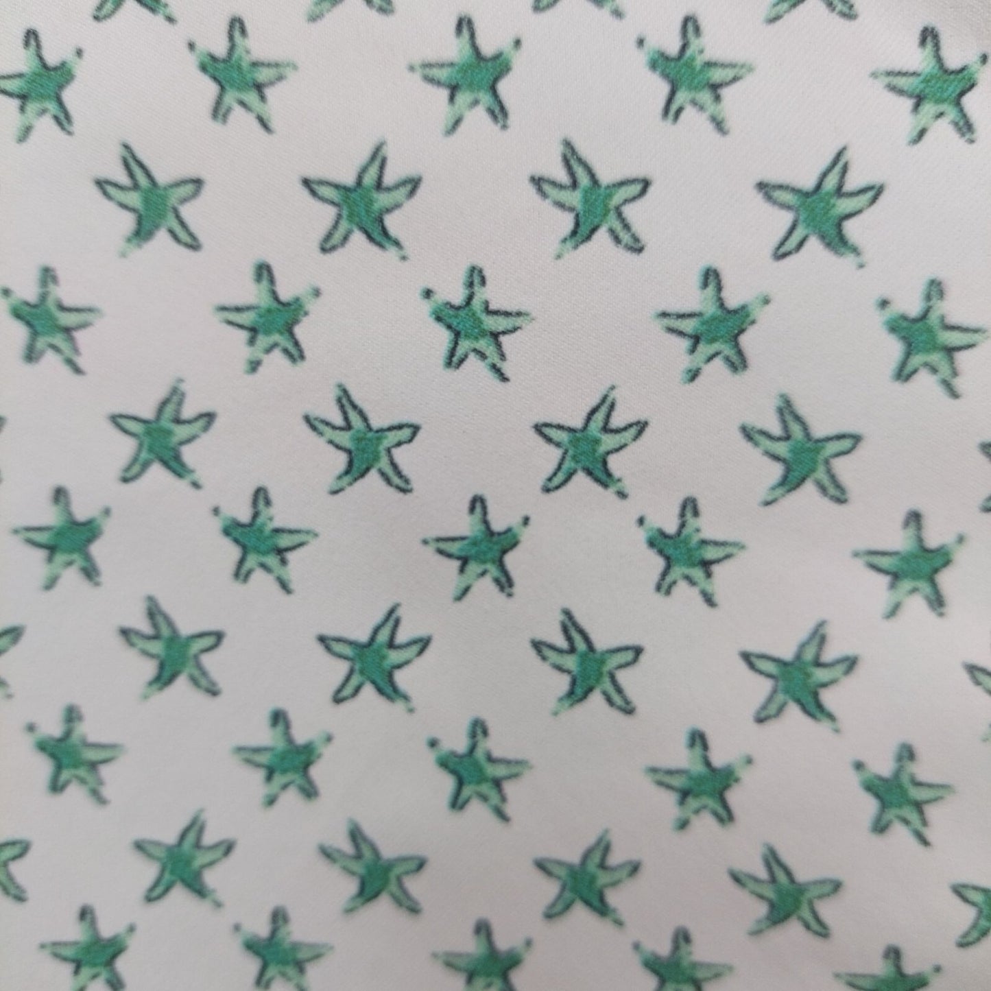 Bonobos Men's Slim Fit Shirt Starfish Print Size Large Stretch/Lightweight