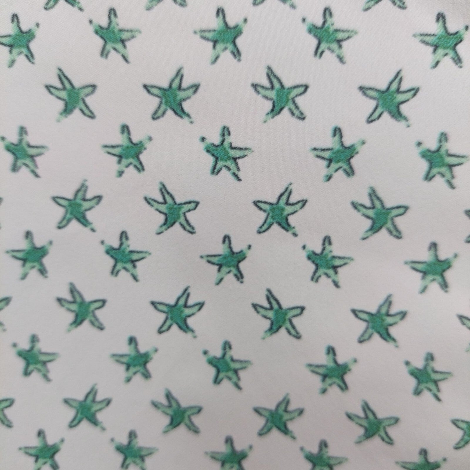 Bonobos Men's Slim Fit Shirt Starfish Print Size Large Stretch/Lightweight