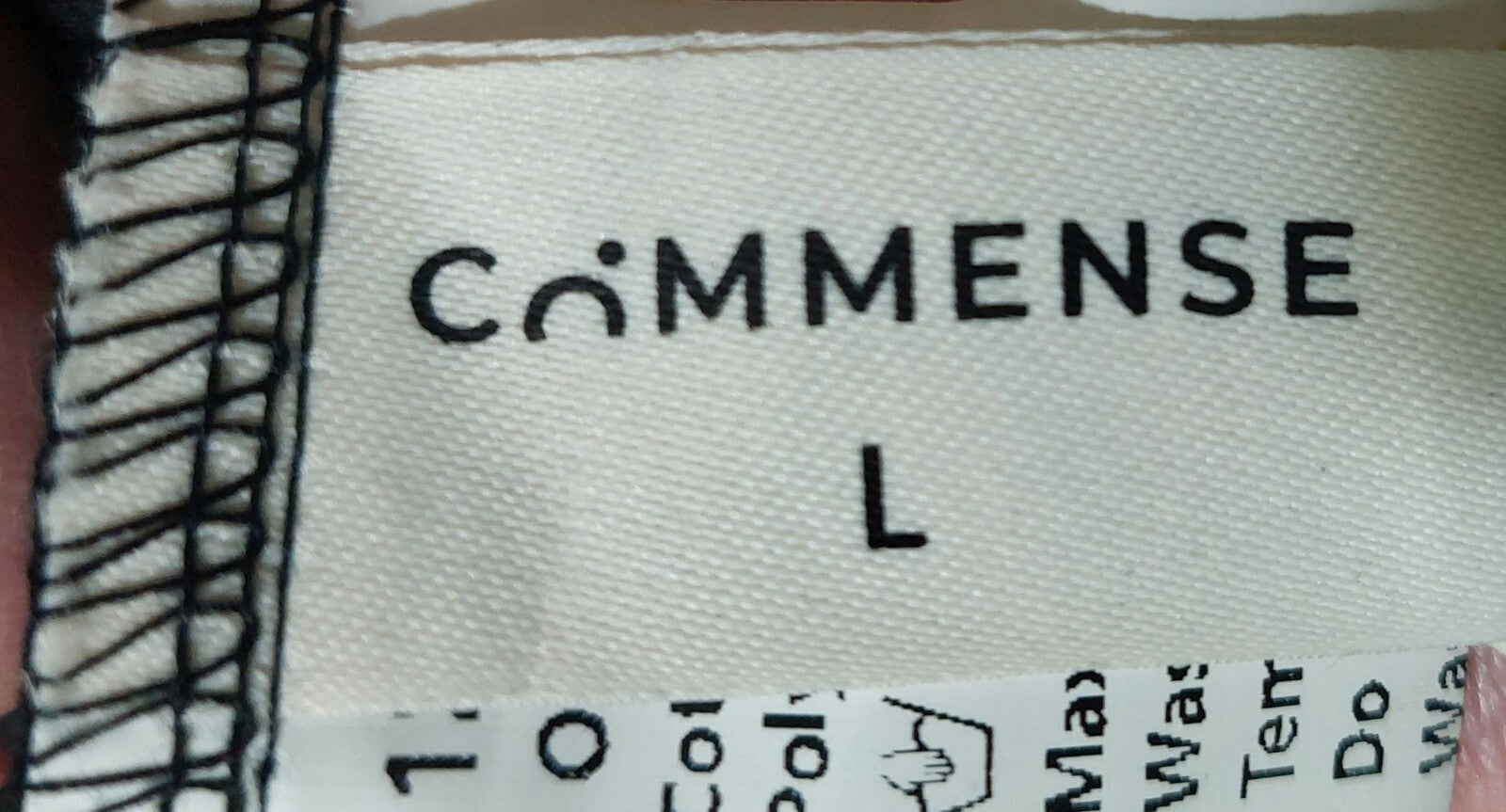 NWT Commense Black Ribbed Racerback Tank Maxi Dress W/Pockets Size Large