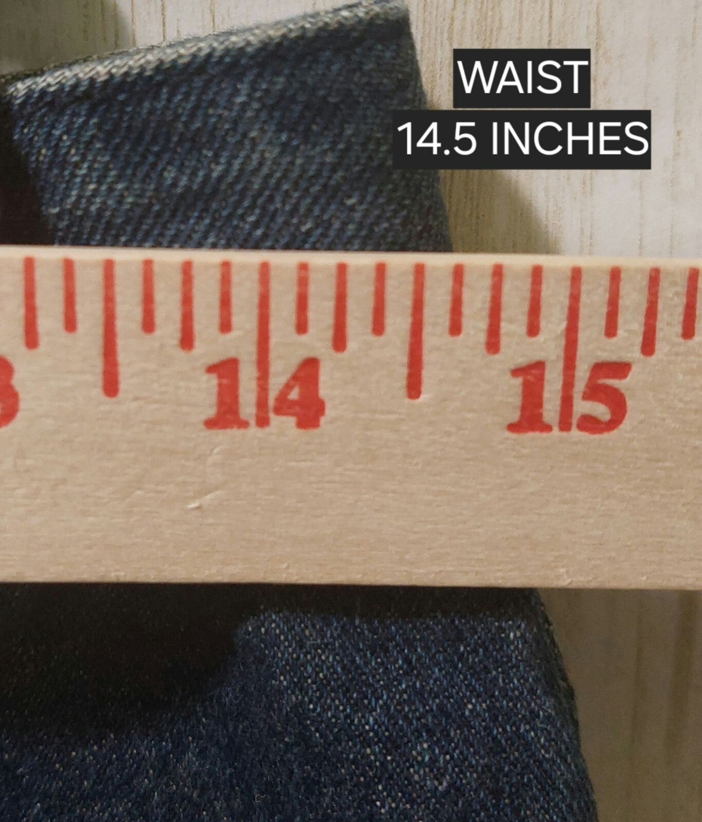 NWT Commense Vintage Look Medium Wash Wide Leg Jeans Size Medium