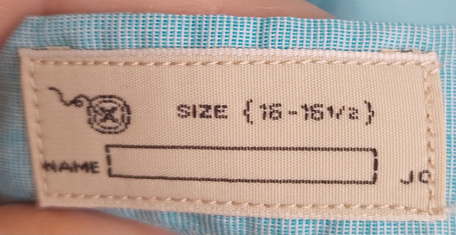 J.Crew Mens Size L Blue Long Sleeve Button Up Size Large 100% Cotton