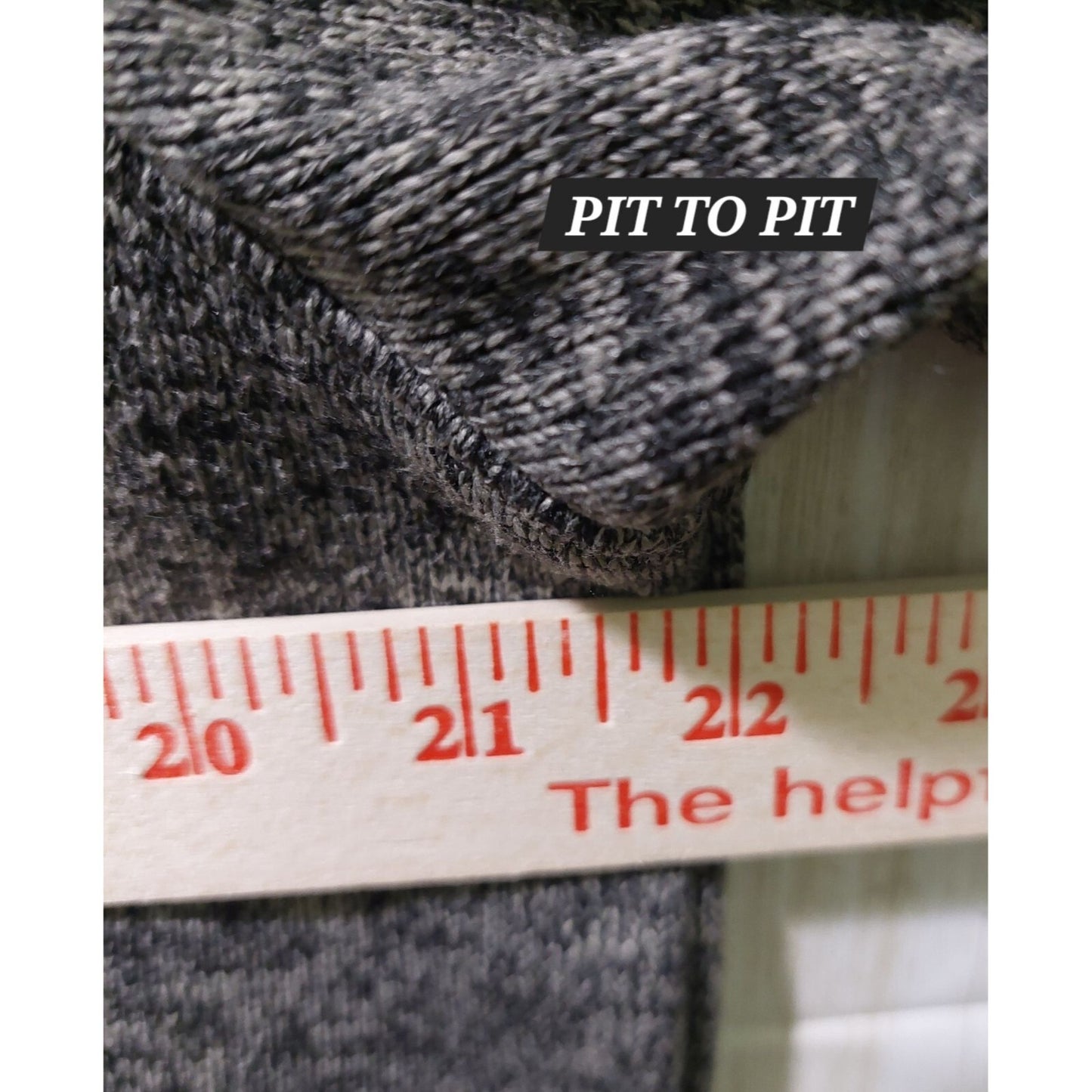 Eddie Bauer Mens Size TL Pullover Gray Radiator Sweater Fleece Snap Buttons