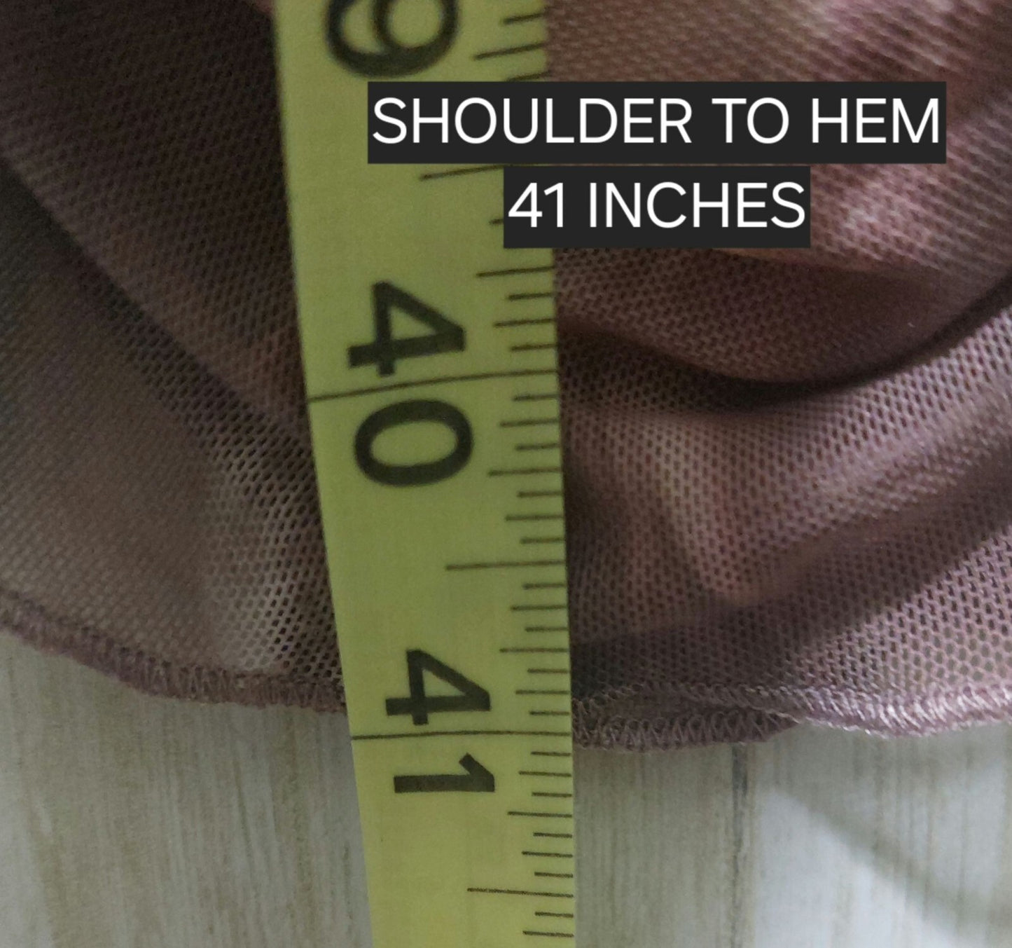 NWT Commense Women's Pink/Mauve Long Sleeve Ruched Mesh Dress W/ Rosette's Large