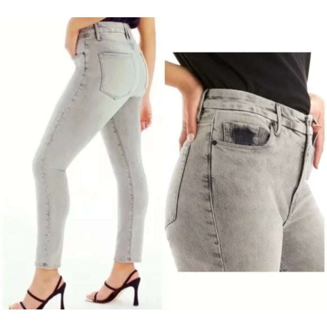 Good American Good Classic Women's Jean's Size 4/27 Gray