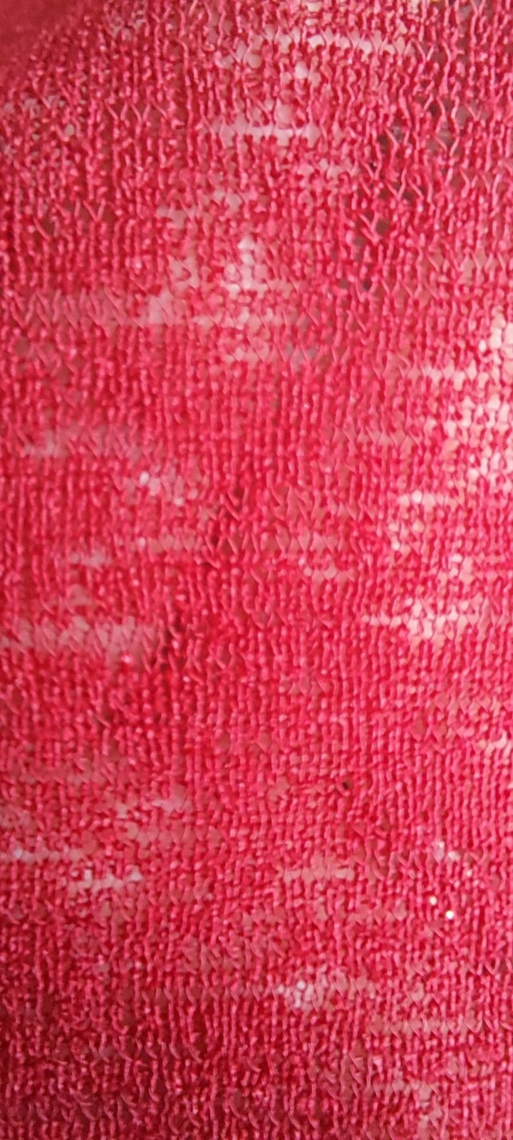 Umgee Darker Red Kimono/Cardigan with Animal Print Trim NWT S/M Sheer