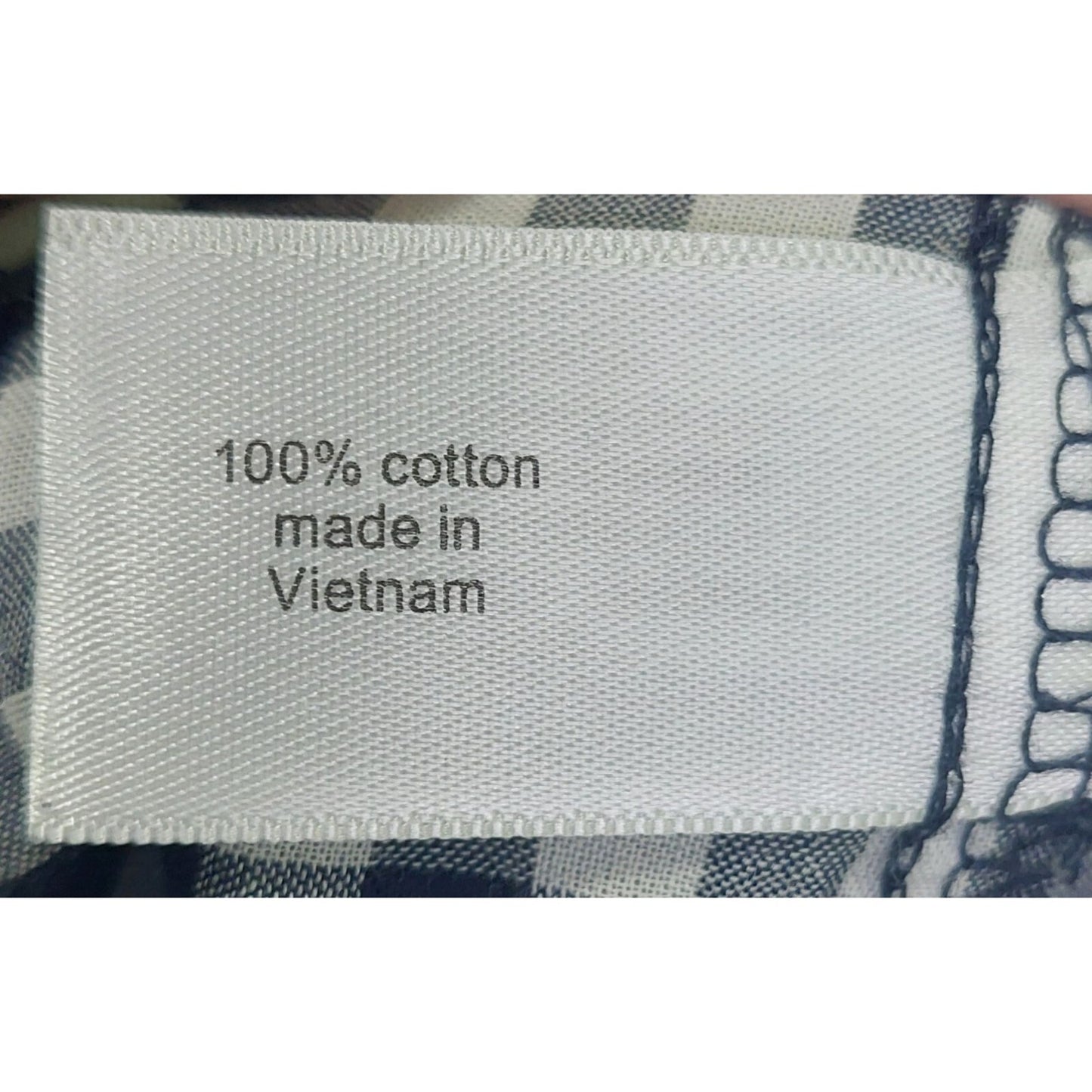 Lane Bryant Womens Blue & White Plaid Button-Up Shirt 24W Long Sleeve Cotton