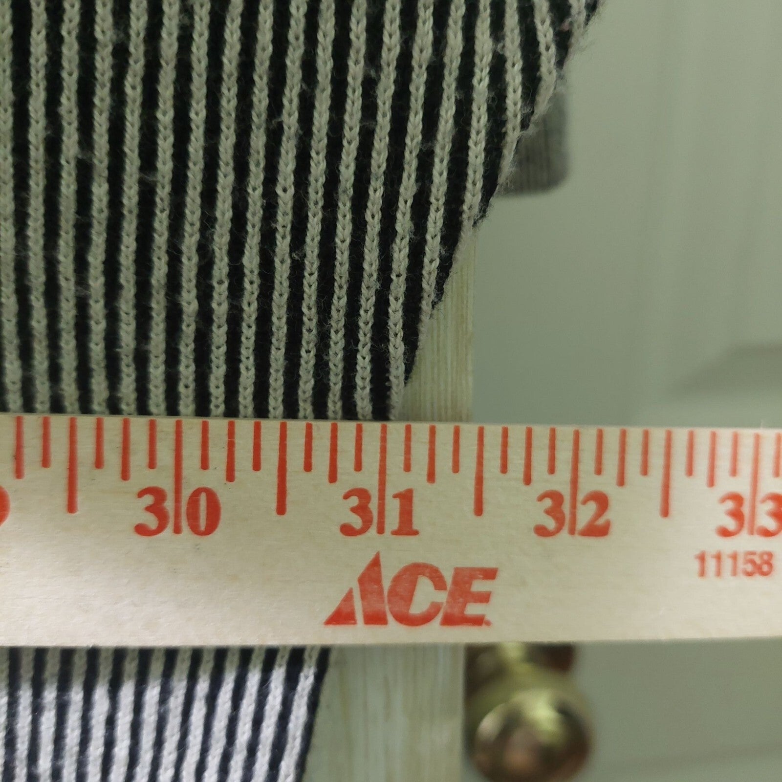 Cabi Women's Zip Cardigan/Top Black/White 3/4 Sleeve Side Ties Size Small