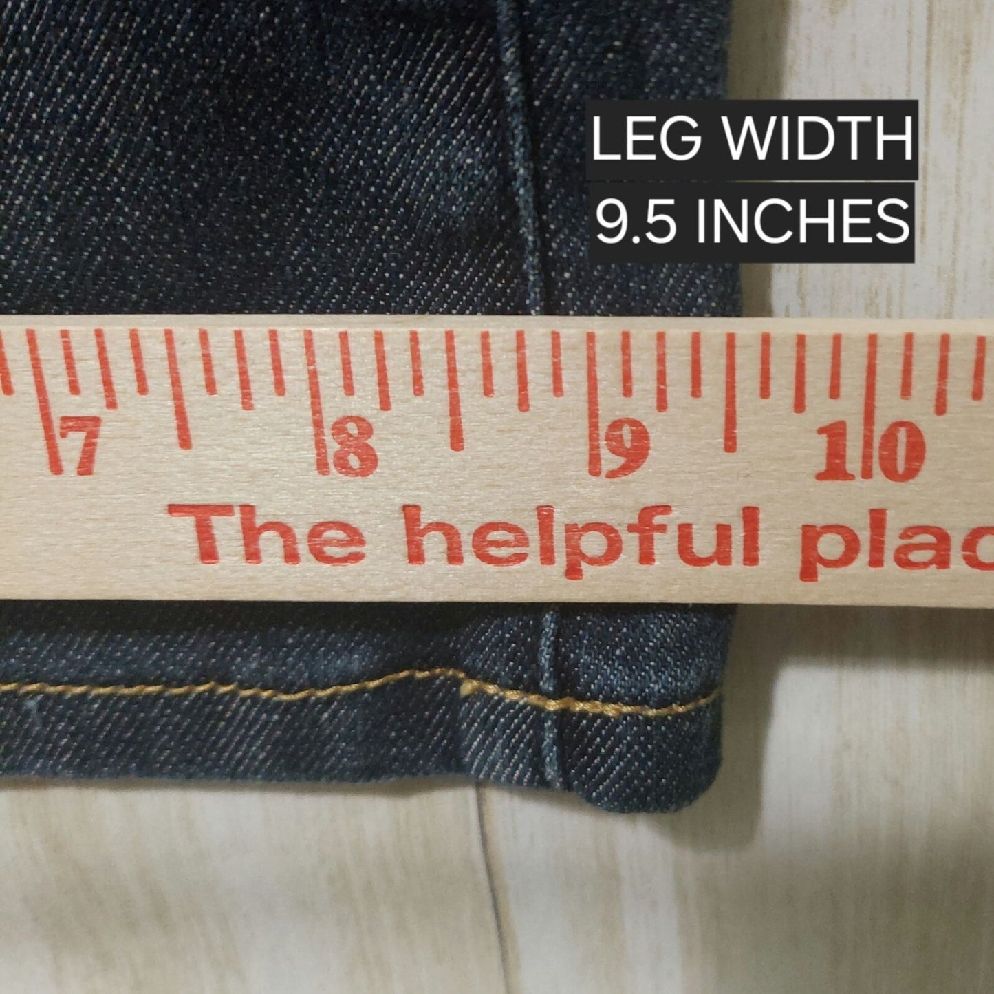 NWOT Vintage Gitano Womens Petite Flare Denim Jeans 14P~Stretch~Faded