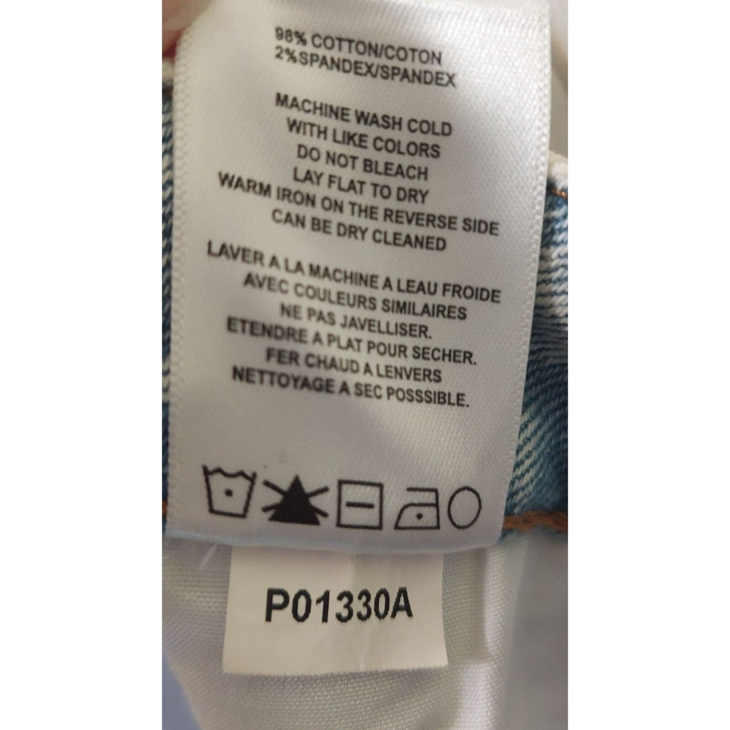 Vigoss Women's Stevie Crop Straight Jeans Light Wash~Distressed~Stretch~ Size 28