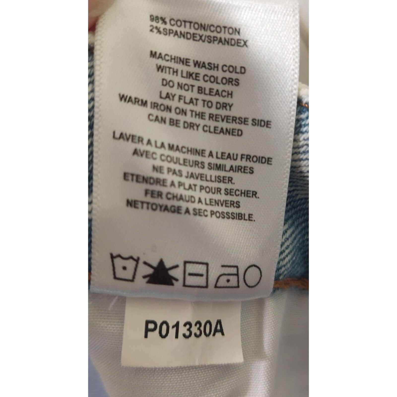 Vigoss Women's Stevie Crop Straight Jeans Light Wash~Distressed~Stretch~ Size 28