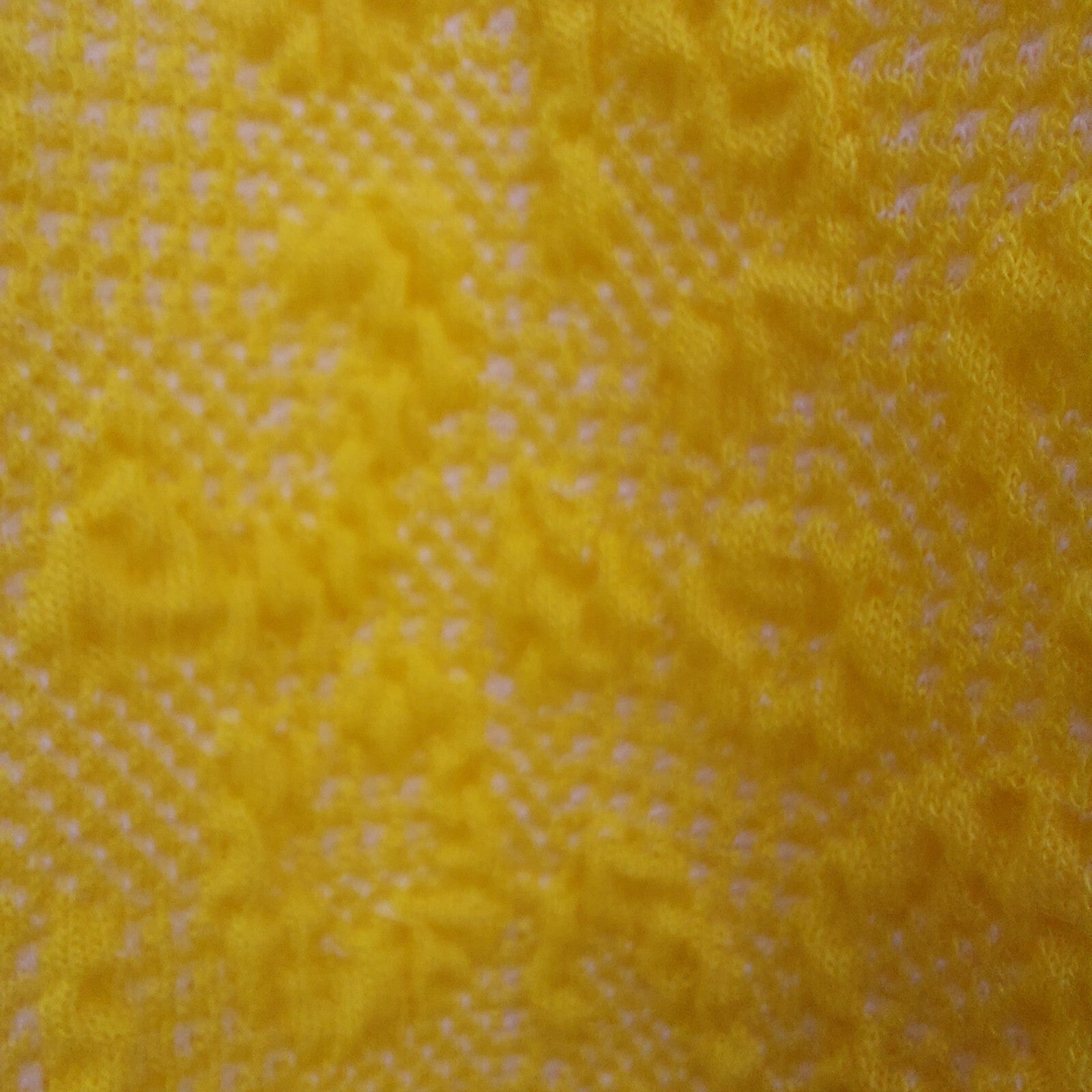 Voy Top Women's Size Small Yellow Bubble Sleeve Cheetah Textured NWT