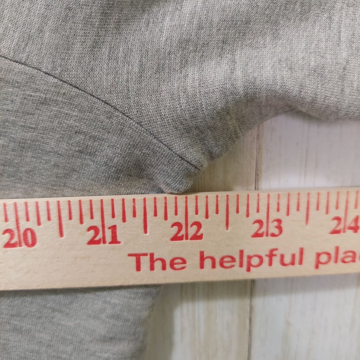 Calme By Johnny Was Women's Gray 3/4 Sleeve Crew Pullover Size XS Made in USA