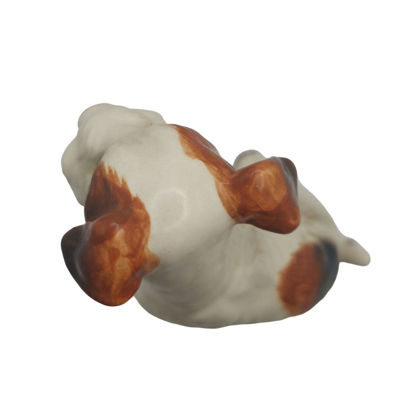 Vintage Lefton Japan Hand-Painted Ceramic Jack Russell Dog Figurine 4 inches