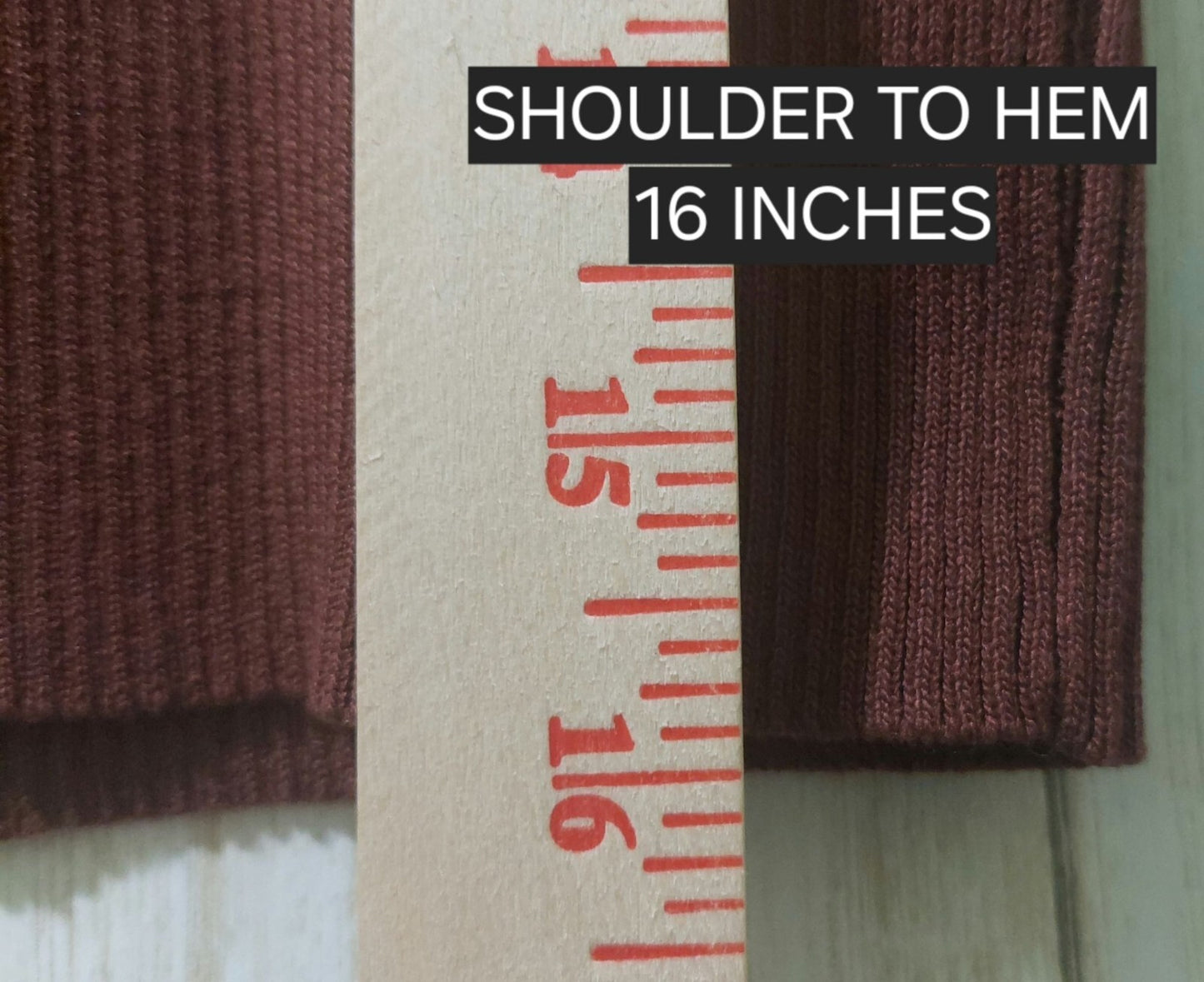 NWT Commesne Women's XL Brown Ribbed Crop Tank Top Very Stretchy