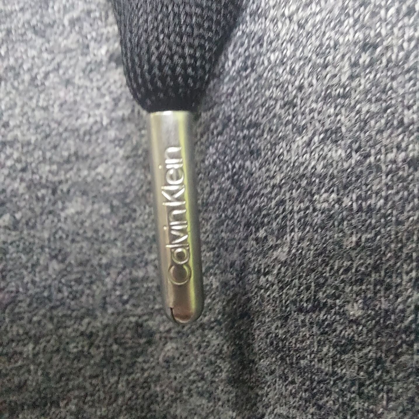 Calvin Klein Women's Gray Cut Off Hoodie Sweatshirt Size XXL Cozy