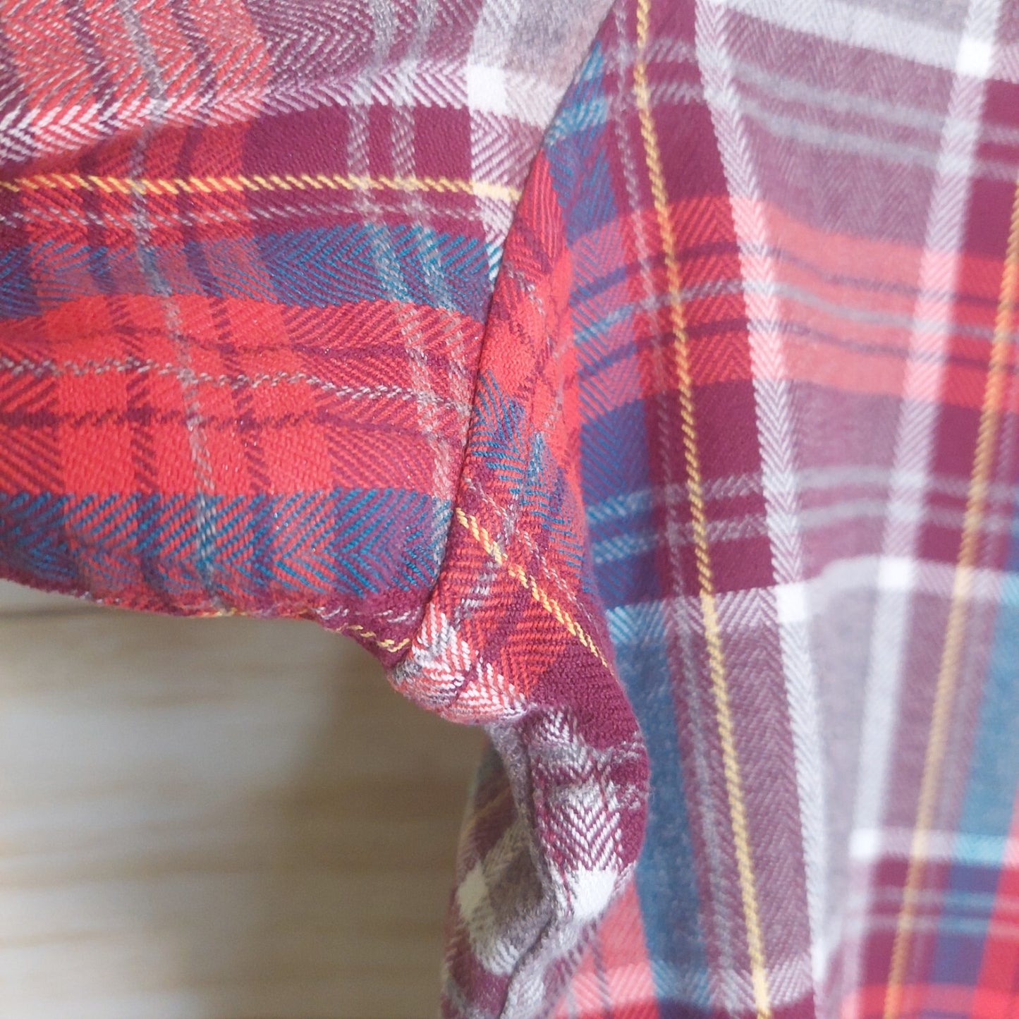 Banana Republic Men's Shirt Luxe Flannel Camden Fit Size Large Long Sleeve