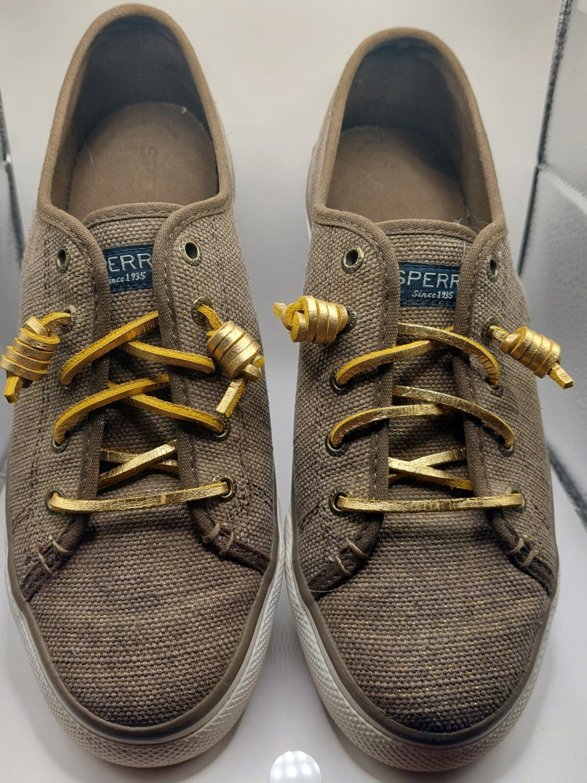 Sperry Shoes Women's Top-Sider Size 8 SeaCoast Canteen Casual Sparkle