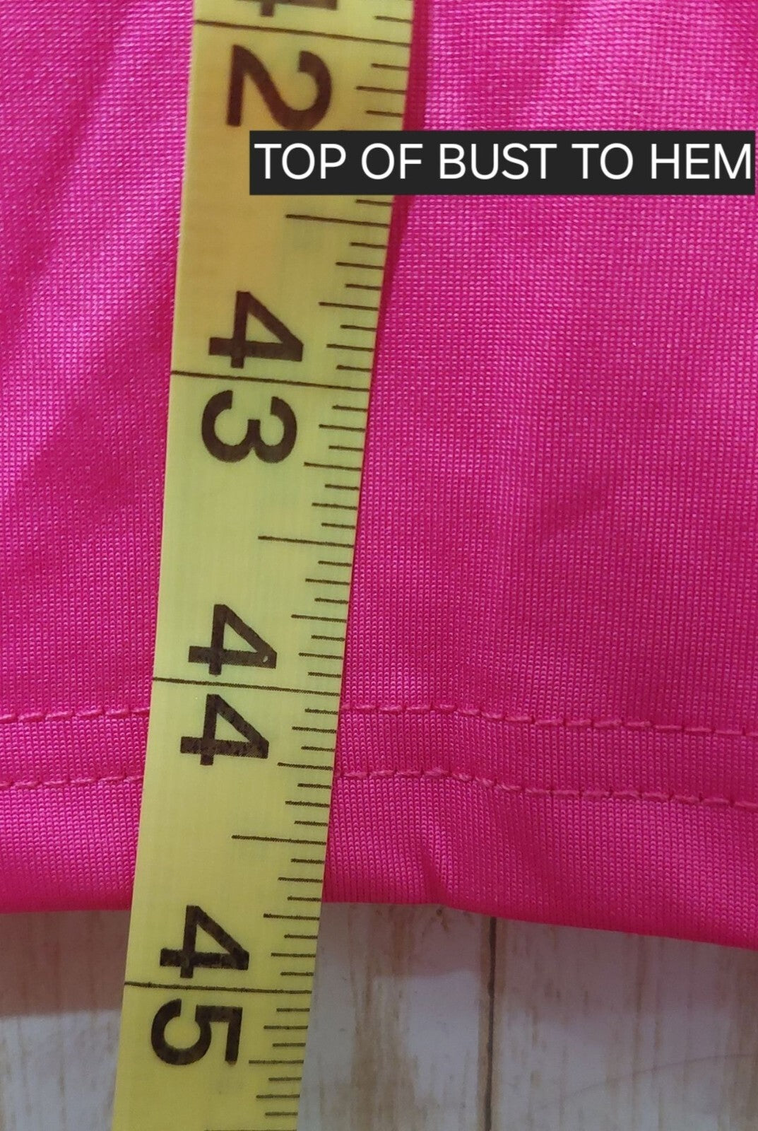 NWT Micas Hot Pink Spaghetti Strap Midi Dress With Bustier Detail Size Small