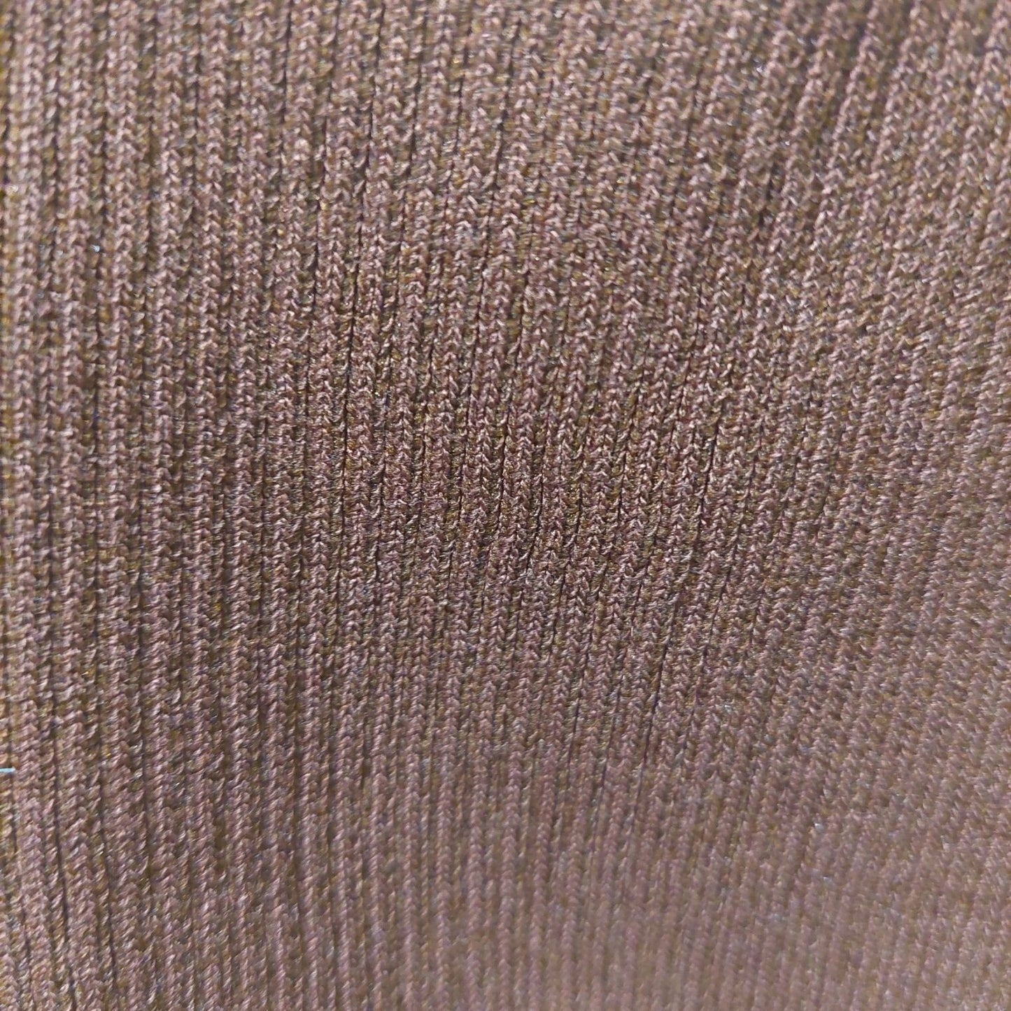 NWT Commesne Women's XL Brown Ribbed Crop Tank Top Very Stretchy