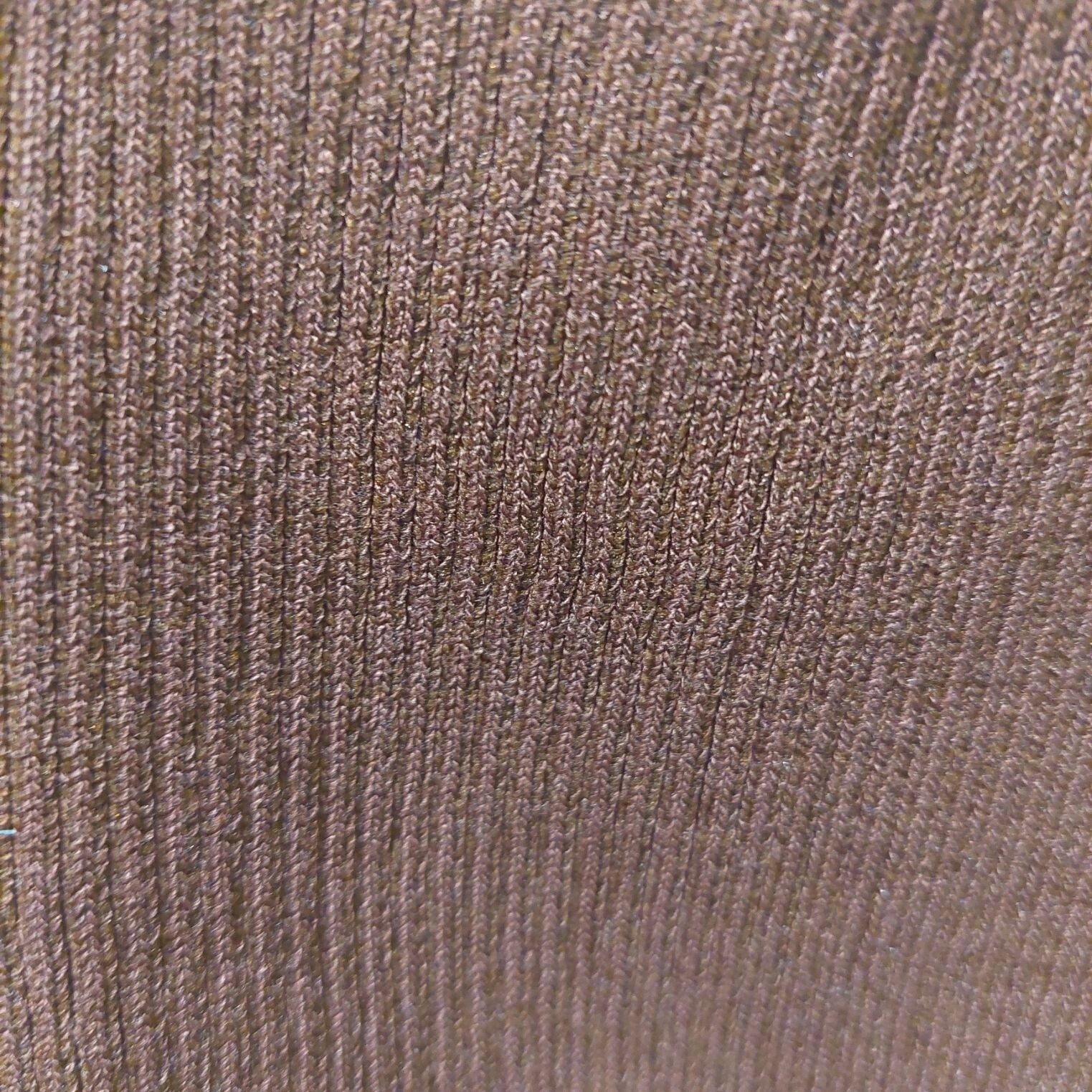 NWT Commesne Women's XL Brown Ribbed Crop Tank Top Very Stretchy