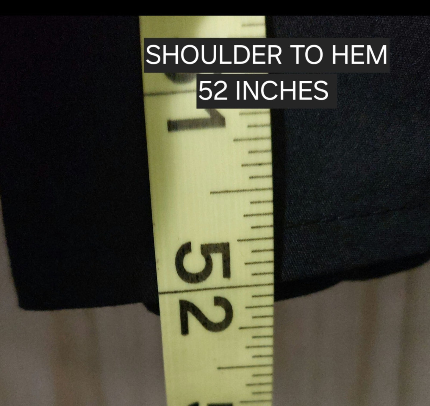 NWT Commense Black Long Sleeve Maxi Dress W/Pockets Size Medium