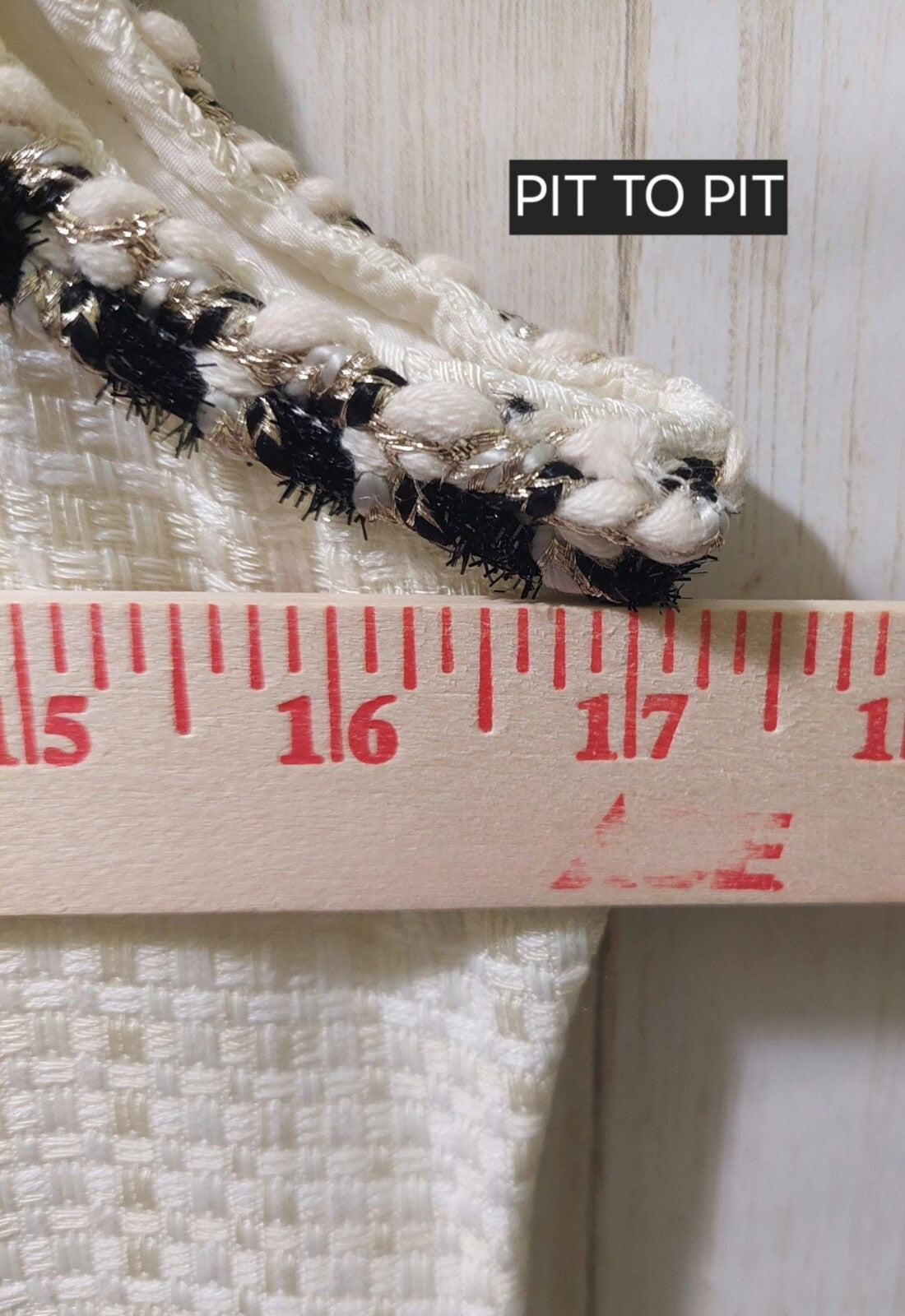 NWT Commense Womens Tweed Sleeveless Dress With Pockets~Metallic Thread Medium