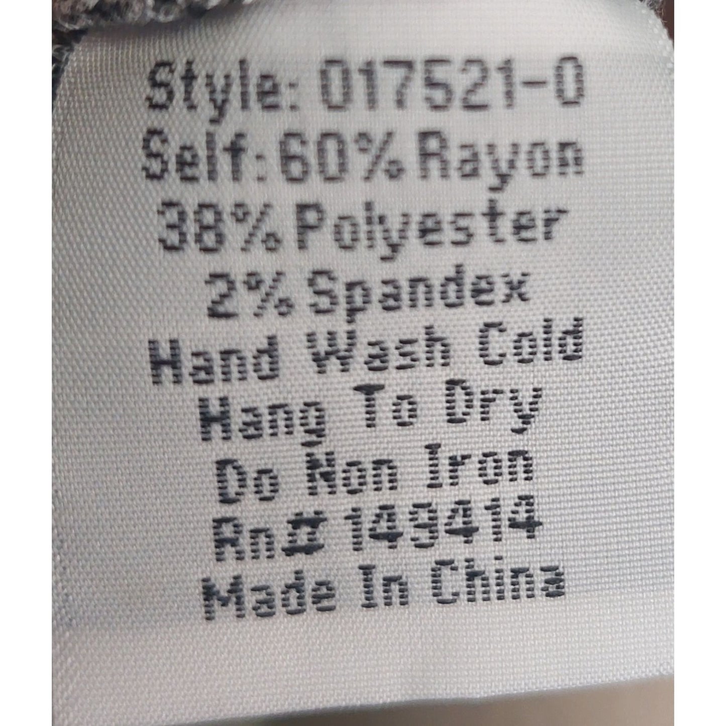 Calme By Johnny Was Womens Black Dolman Long Sleeve Knit Top Sz Small~Cozy~Soft