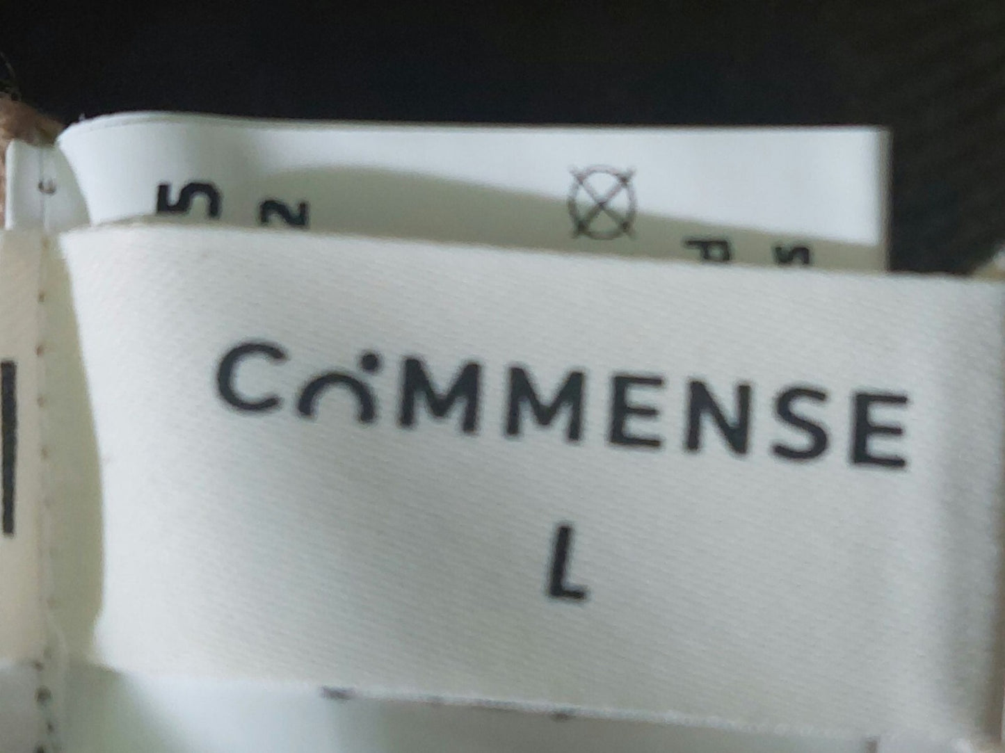 NWT Commense Womens Sleeveless Brown Knit Cropped Top Cotton Blend Size Large