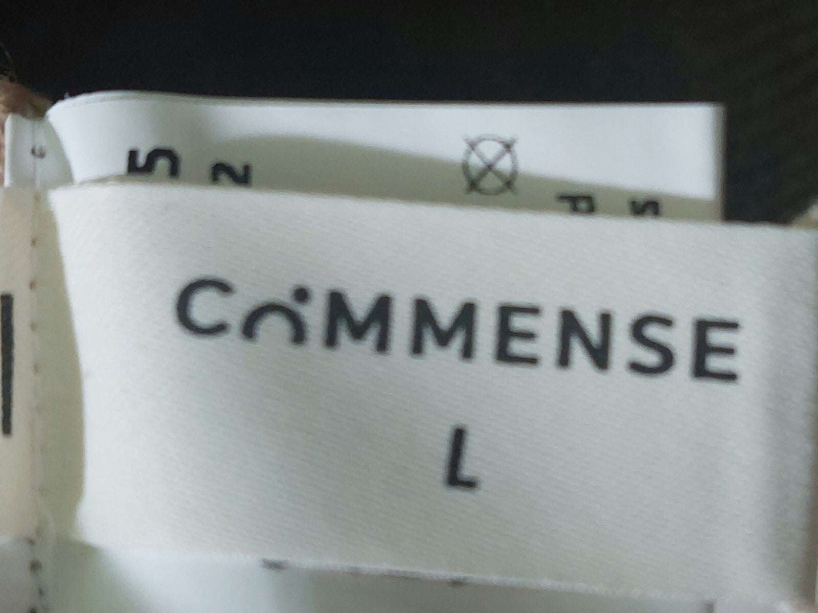 NWT Commense Womens Sleeveless Brown Knit Cropped Top Cotton Blend Size Large