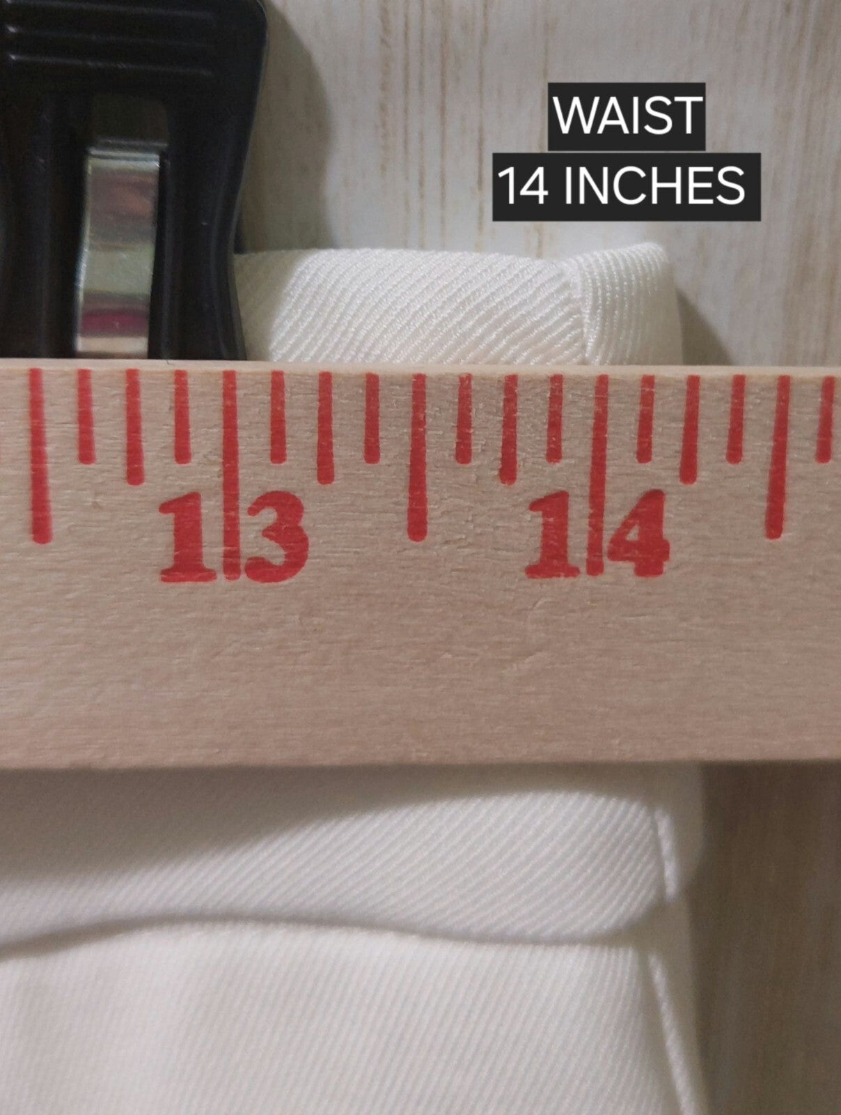 NWT Commense White High-Waisted Wide-Leg Dress Pants ~Front Pleated~Pockets Med.