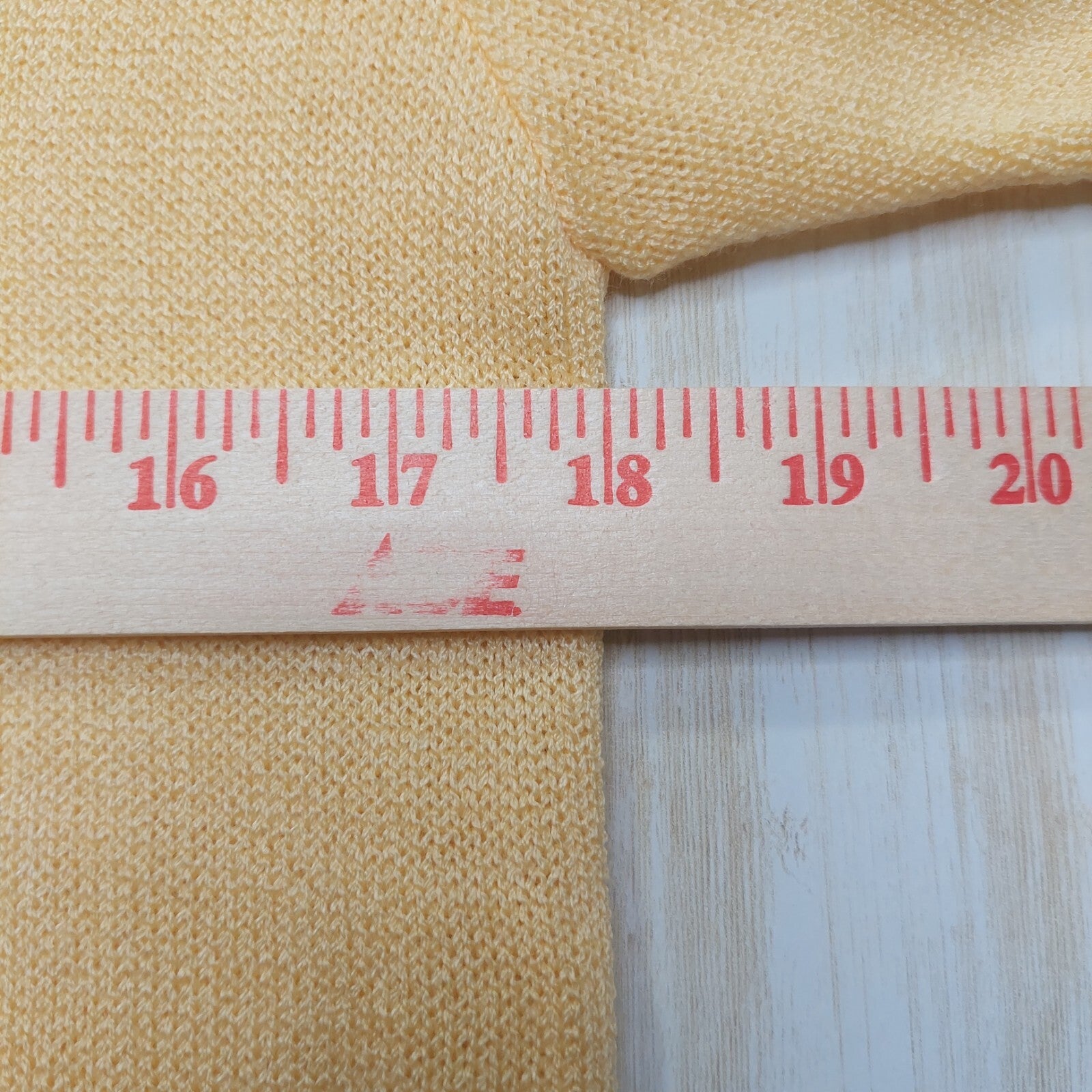 Vintage San Remo by Laura Knits Yellow/Black Stripe 2 Piece Set USA Made Pads