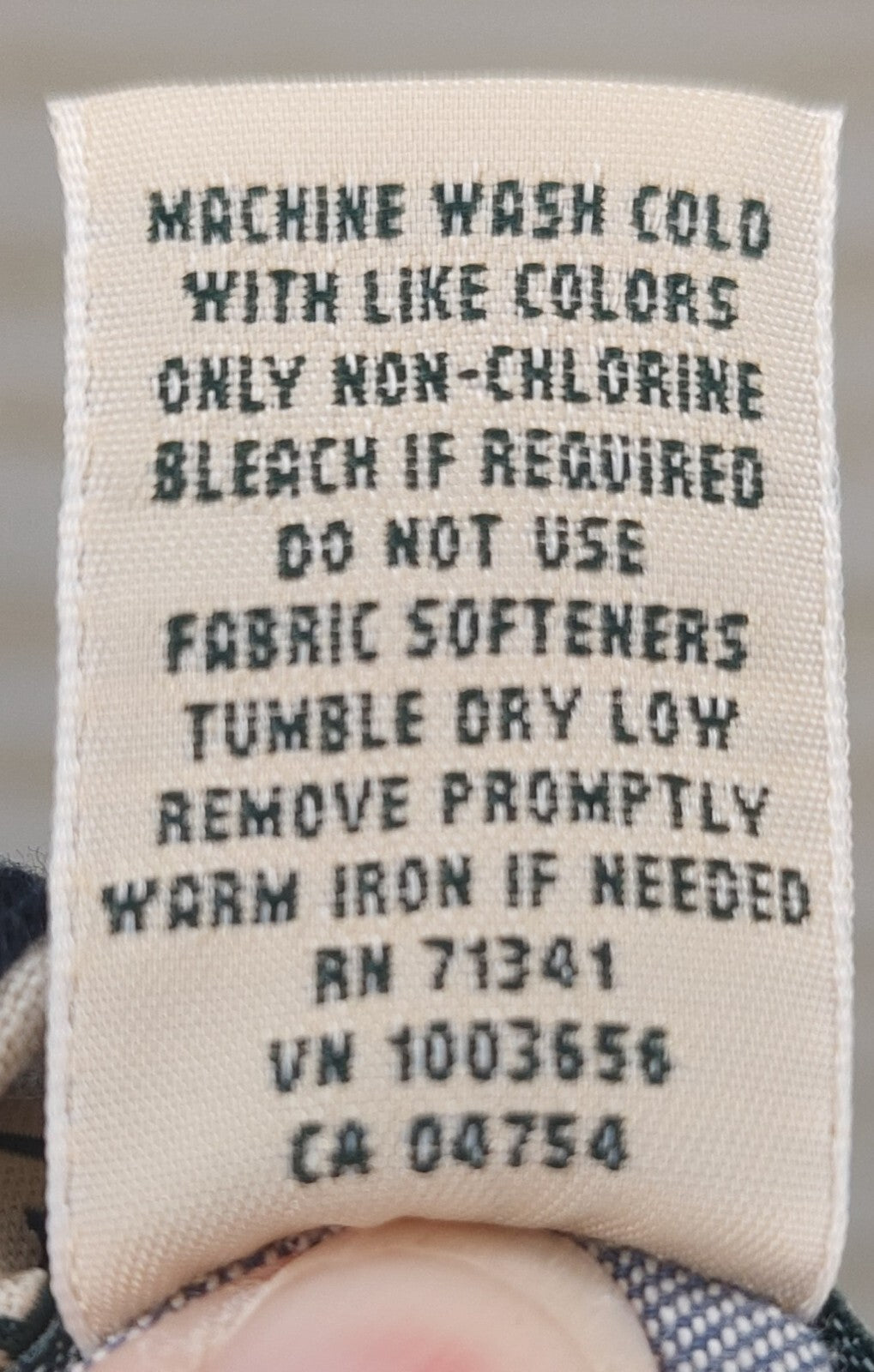 L.L. Bean Men's Blue/White Button Up Long Sleeve Gingham Shirt Sz XL 100% Cotton