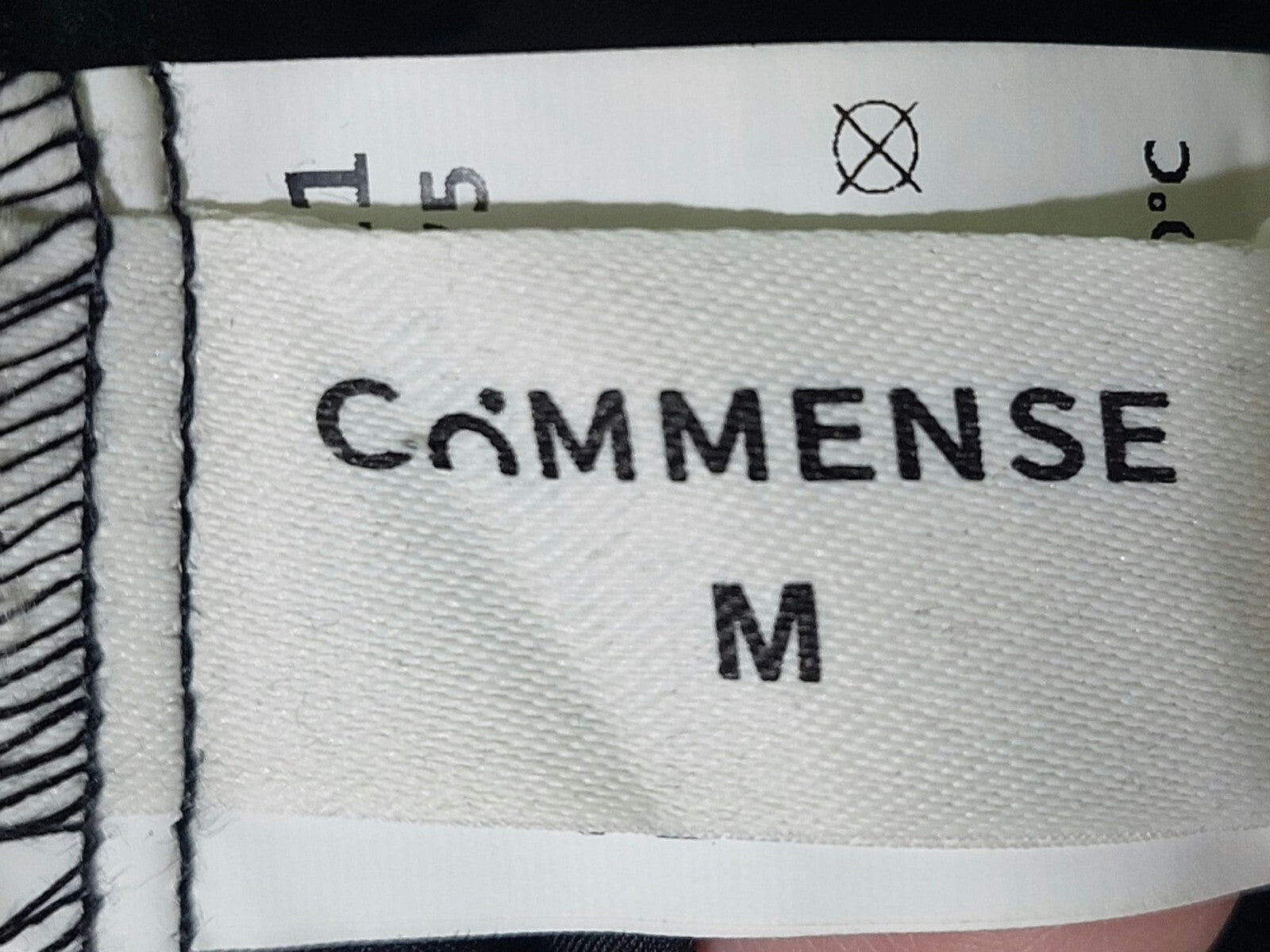 NWT Commense Black Long Sleeve Maxi Dress W/Pockets Size Medium