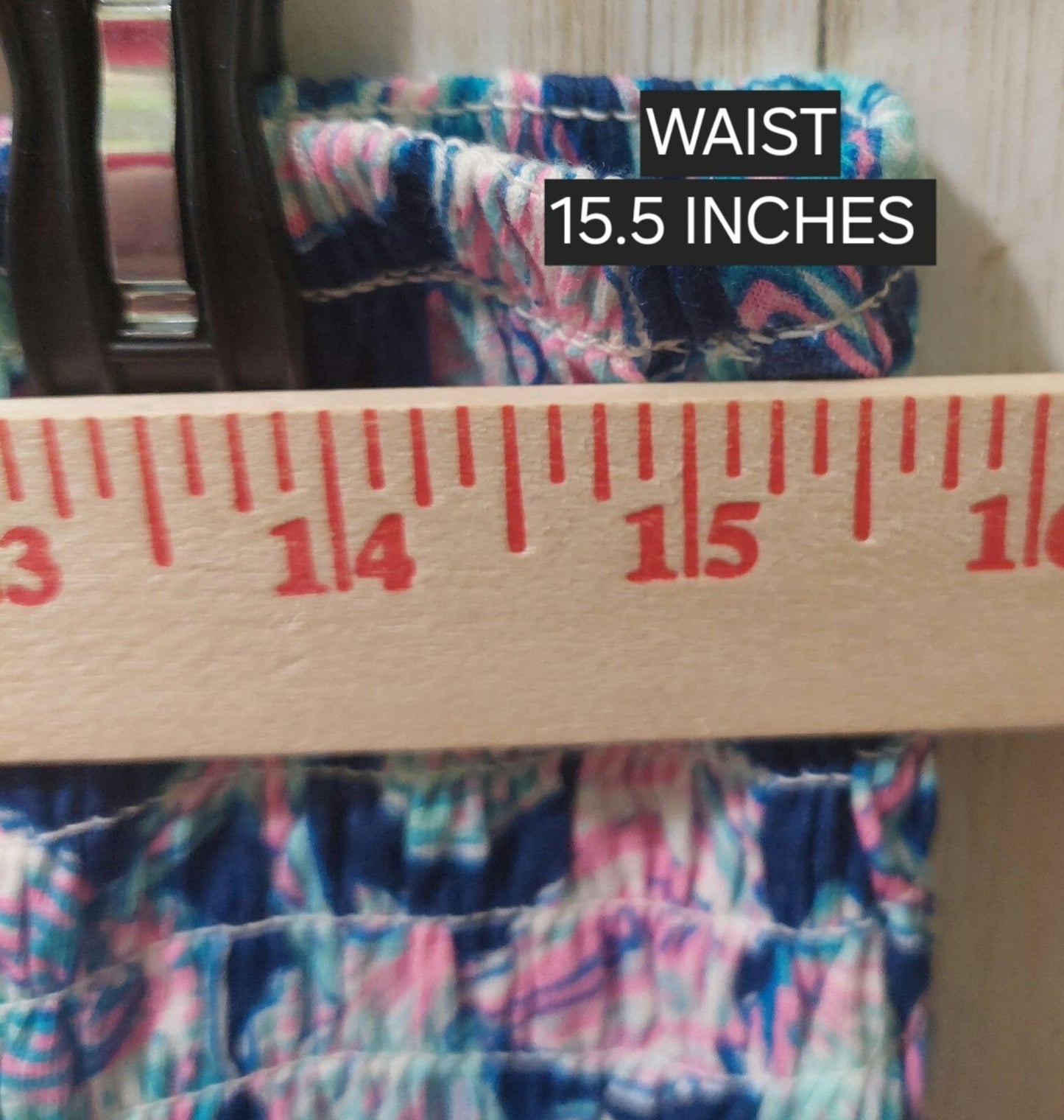 NWT Simply Southern Navy/Pink Shirred Skirt Starfish & Shell Print~Above Knee XL