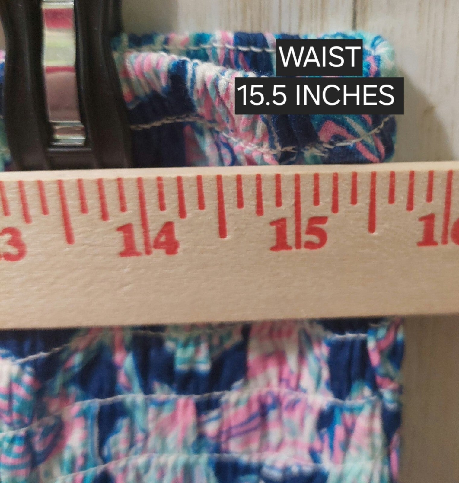 NWT Simply Southern Navy/Pink Shirred Skirt Starfish & Shell Print~Above Knee XL