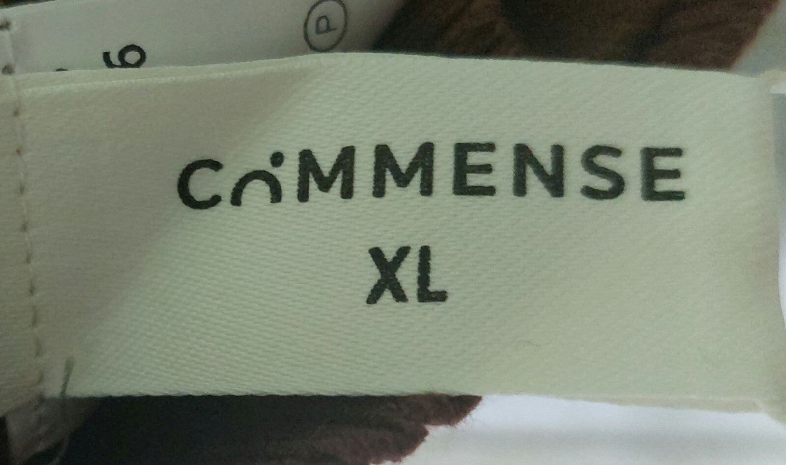 NWT Commesne Women's XL Brown Ribbed Crop Tank Top Very Stretchy