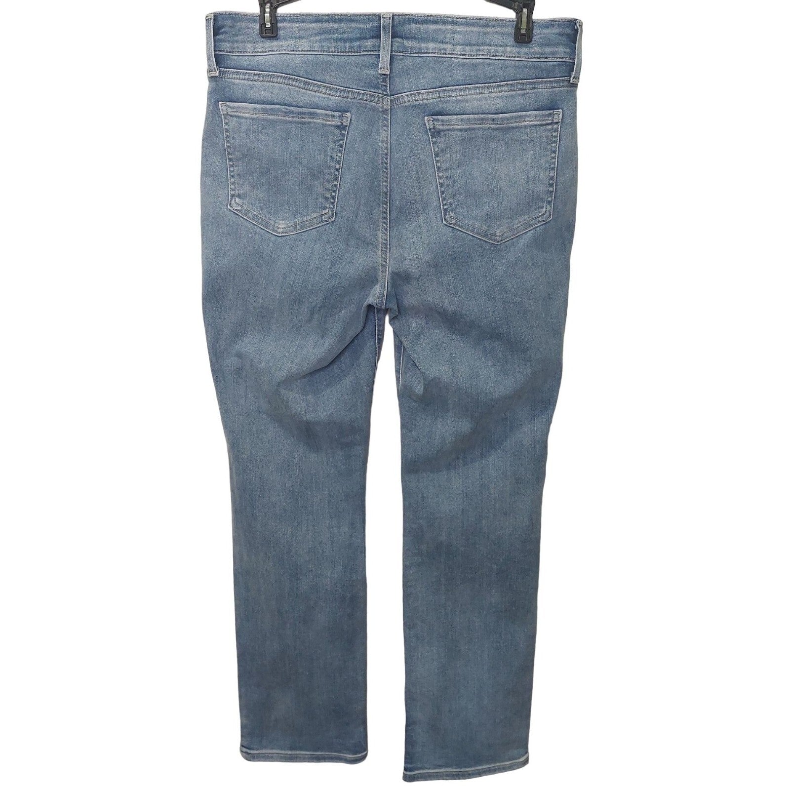 NYDJ Women's Marilyn Straight Jeans  Size 10P Lift Tuck Technology Denim Jeans