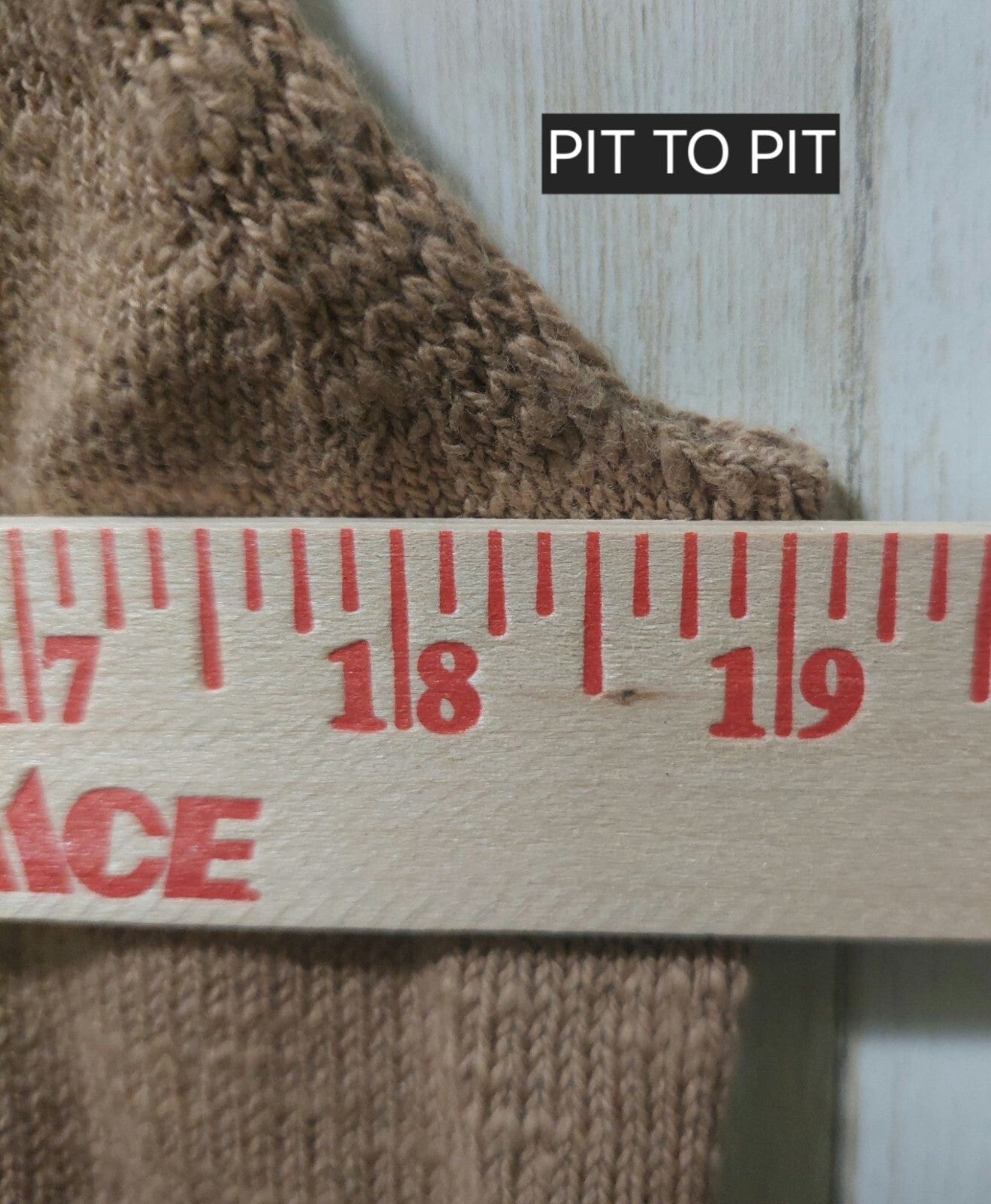 NWT Commense Womens Sleeveless Brown Knit Cropped Top Cotton Blend Size Large