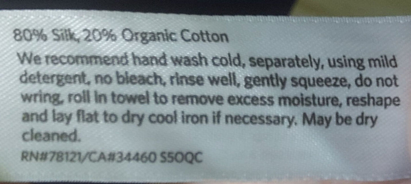 Eileen Fisher Womens Purple Open Front Cardigan XS - Silk & Organic Cotton Blend