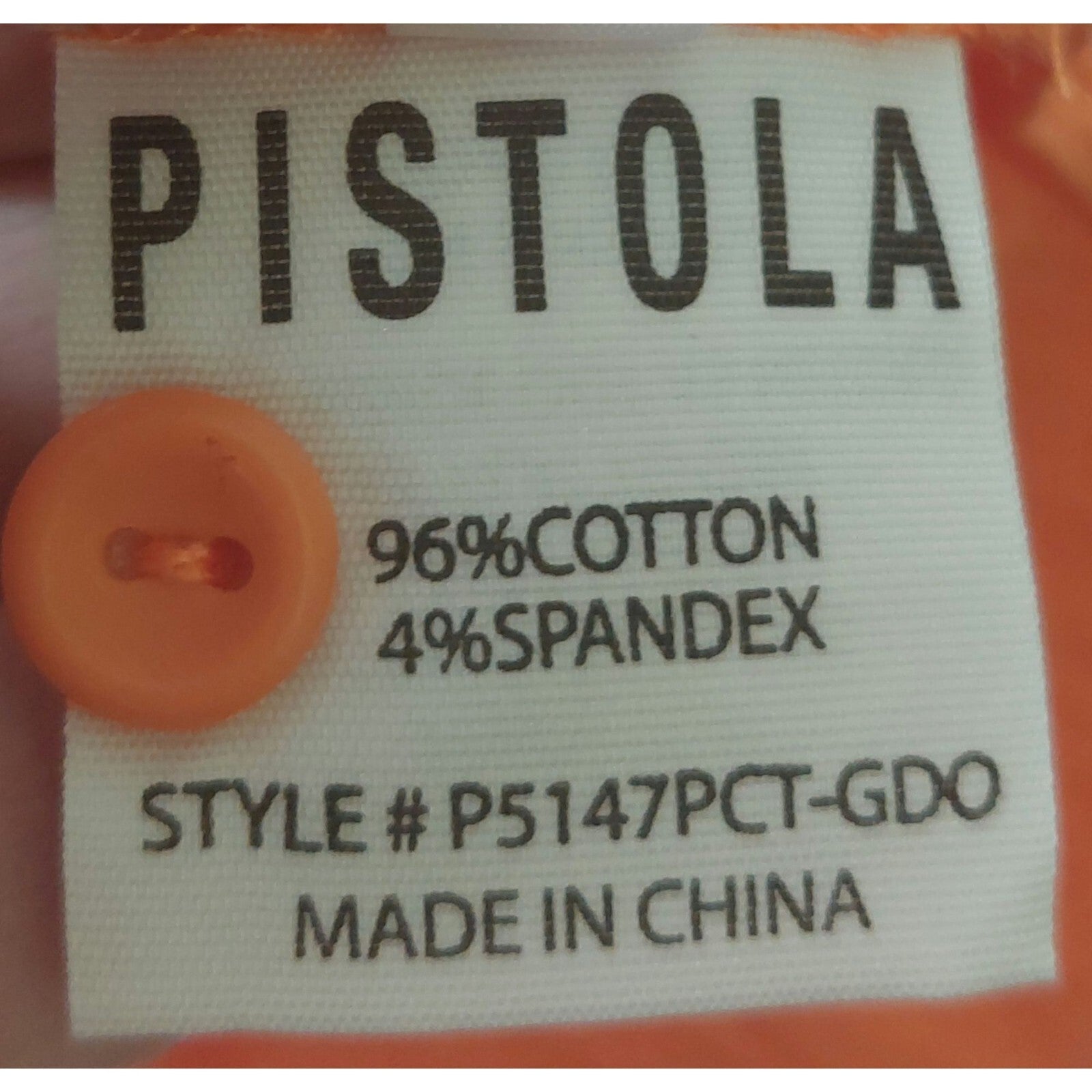 Pistola Womens Golden Orange Sleeveless Crop Top~Side Ties~Textured Fabric~Small