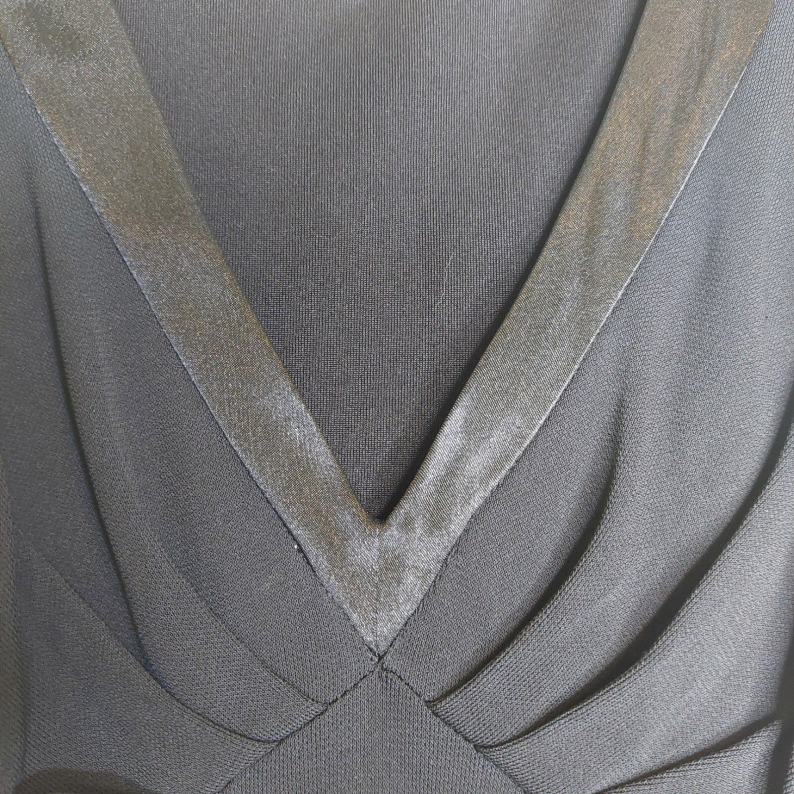 Ann Taylor LOFT Dress A-Line  Women's Size 8  Black Sleeveless LBD V-Neck