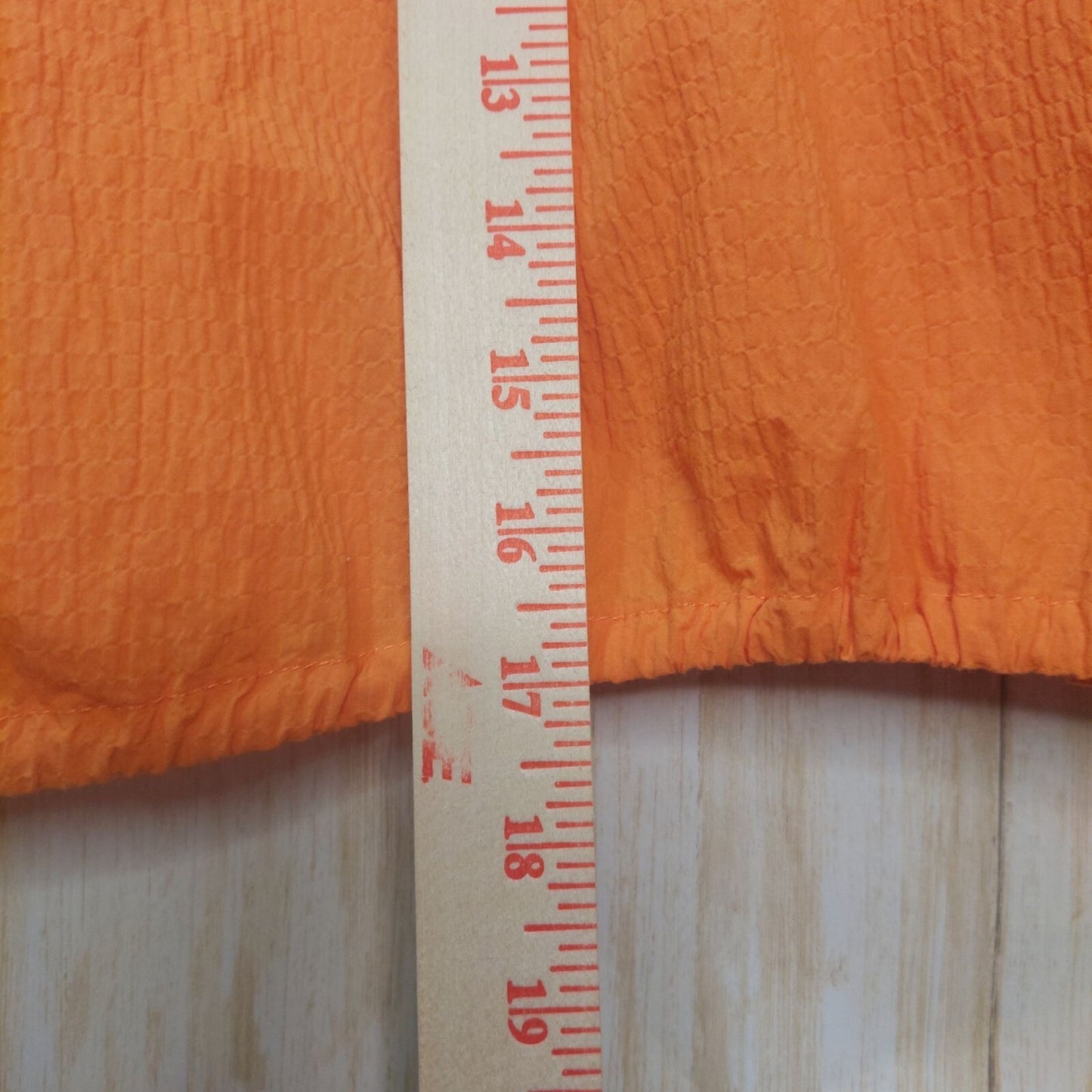 Pistola Women's Sleeveless Top Size Large Golden Orange Cotton Blend Casual Chic