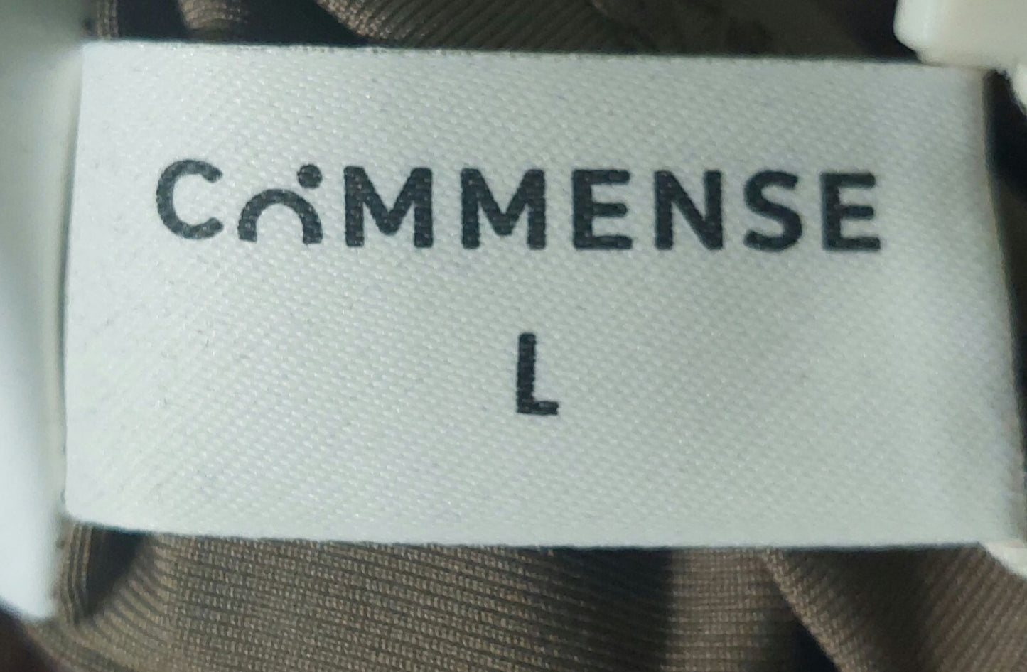 NWT Commense Women's Pink/Mauve Long Sleeve Ruched Mesh Dress W/ Rosette's Large