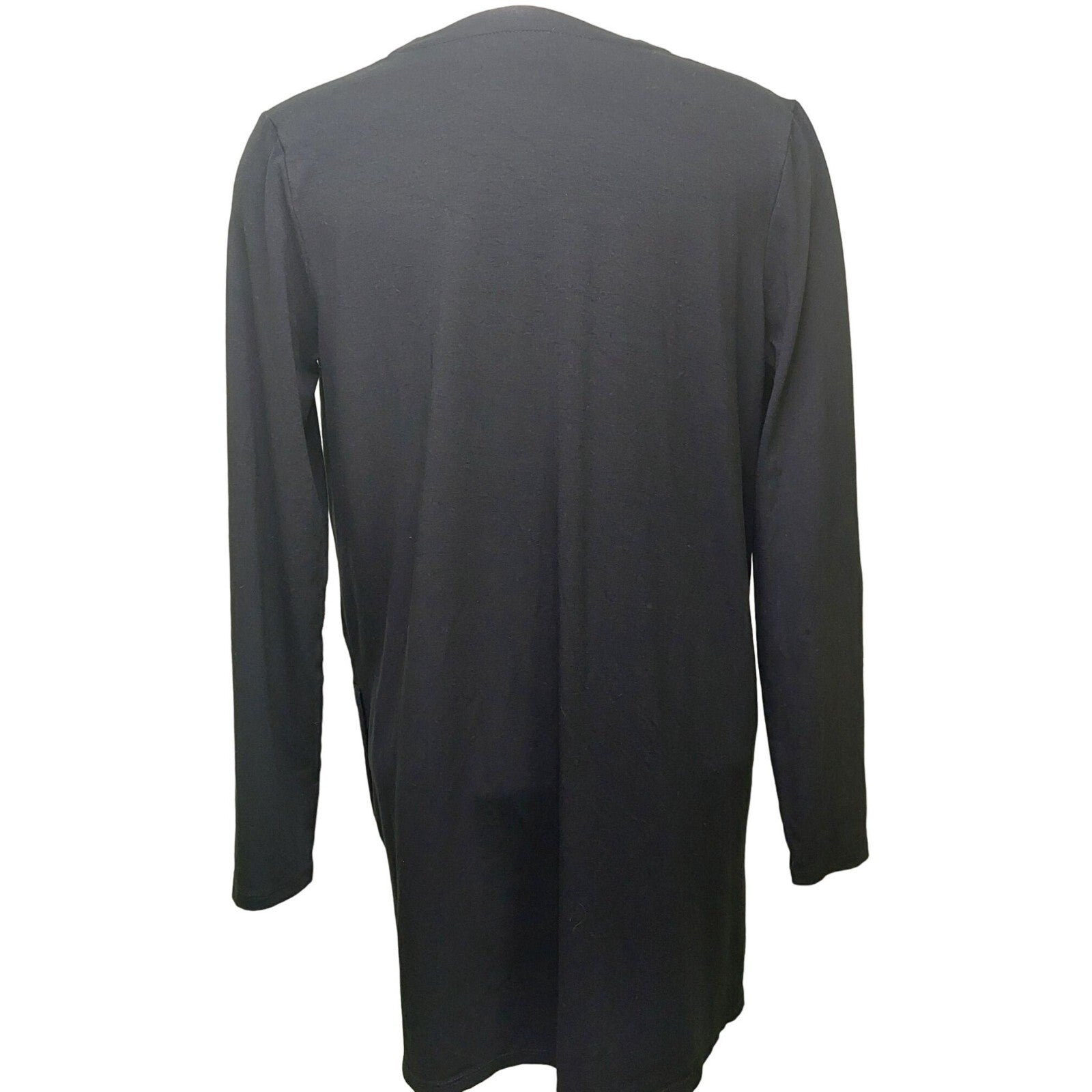 J. Jill Wearever Collection Women's XS Black Cardigan With Pockets Single Button