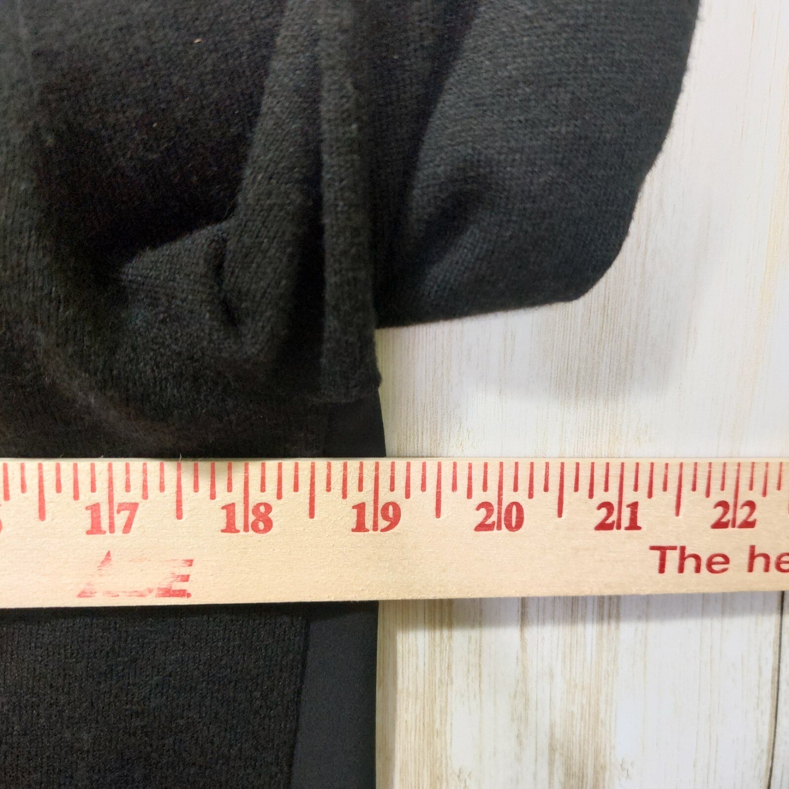 Loft Women's Black Button Up Sweater Shirt w/ Sheer Back Size Small Wool Blend