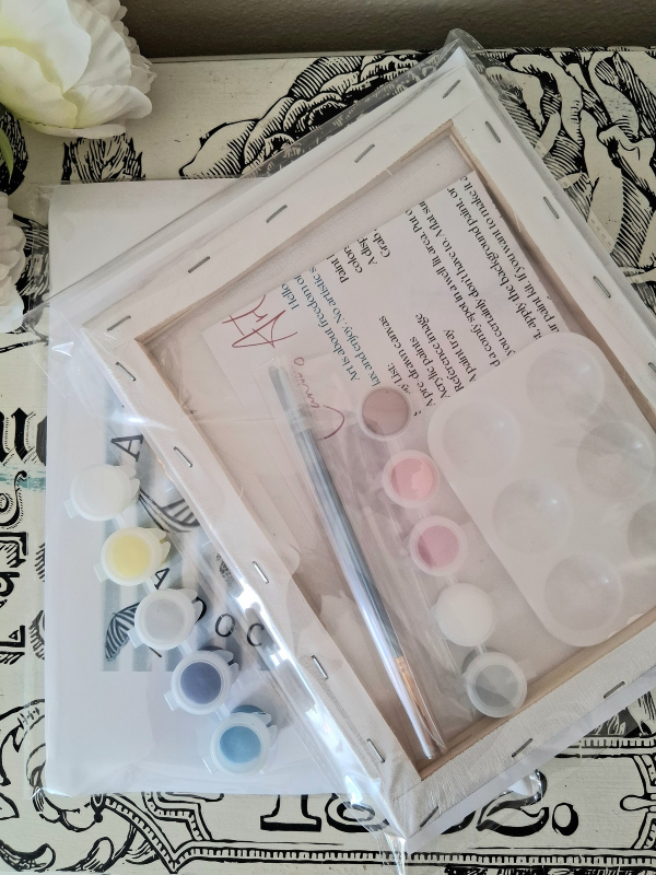 French Cafe DIY Painting Art Kit