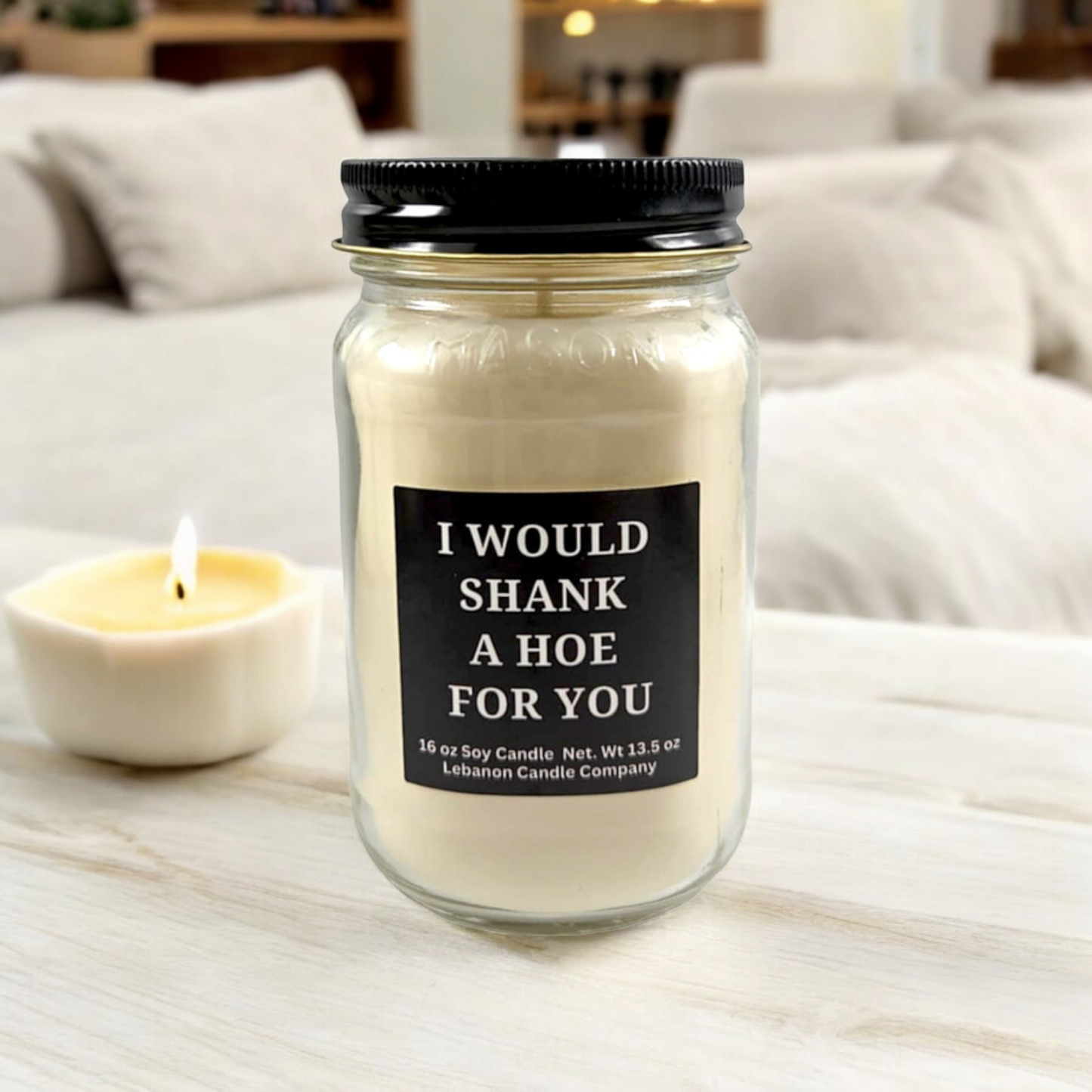 I Would Shank A Hoe For You Candle: Sun Washed Citrus