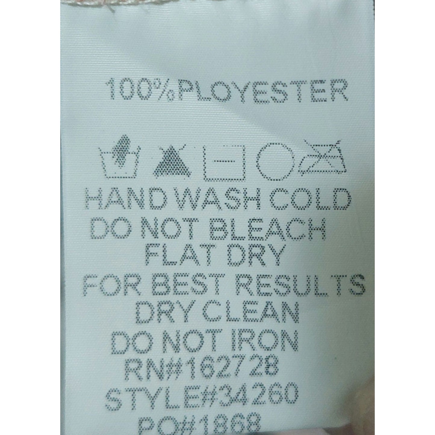 Voy Floral Ruffle Sleeve Button-Front Blouse~Ruffle Front~Pleated Sleeve~SMALL