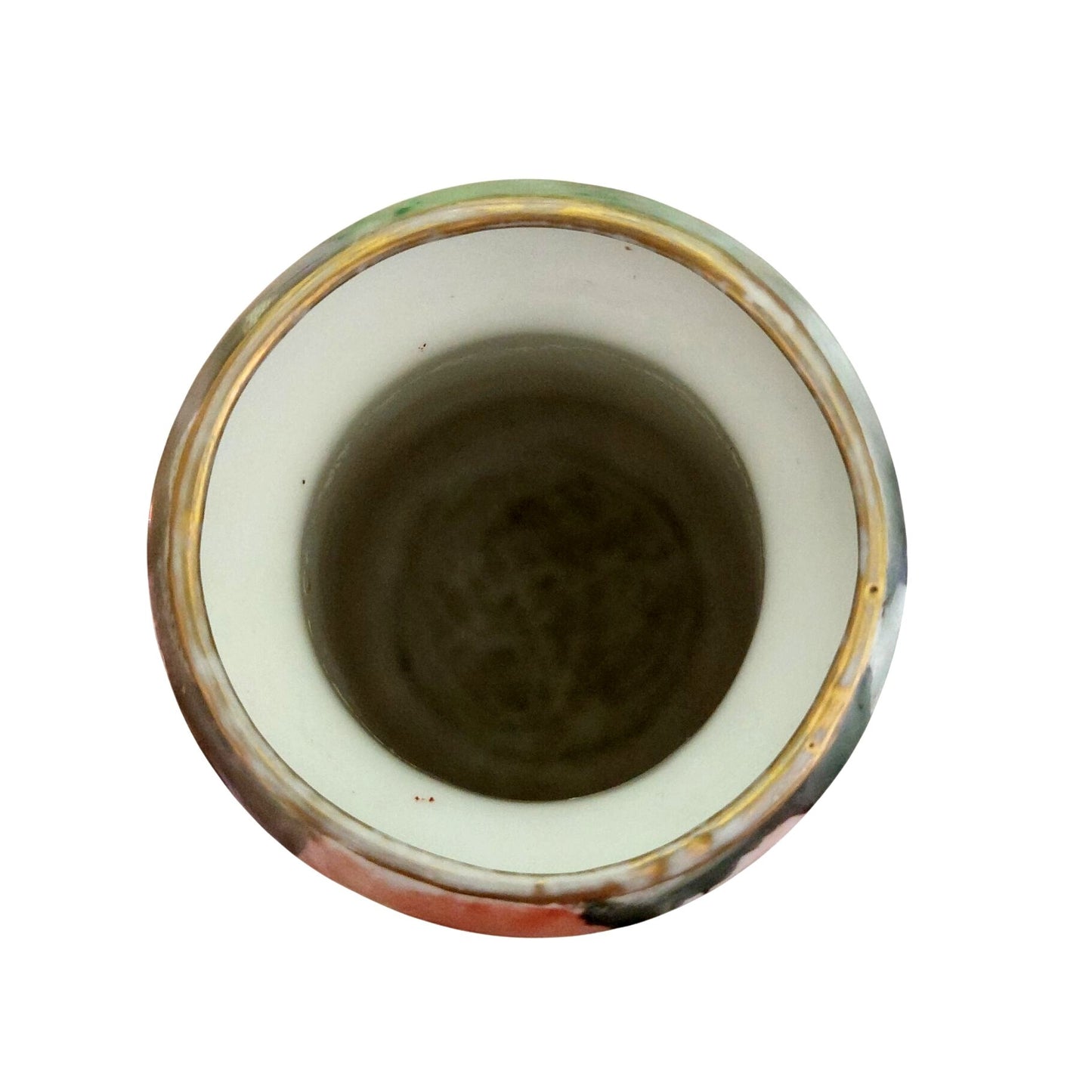 Vintage Hand-Painted Z.S. & Co. Bavaria Porcelain Vase~Pink/Red Poppies Design